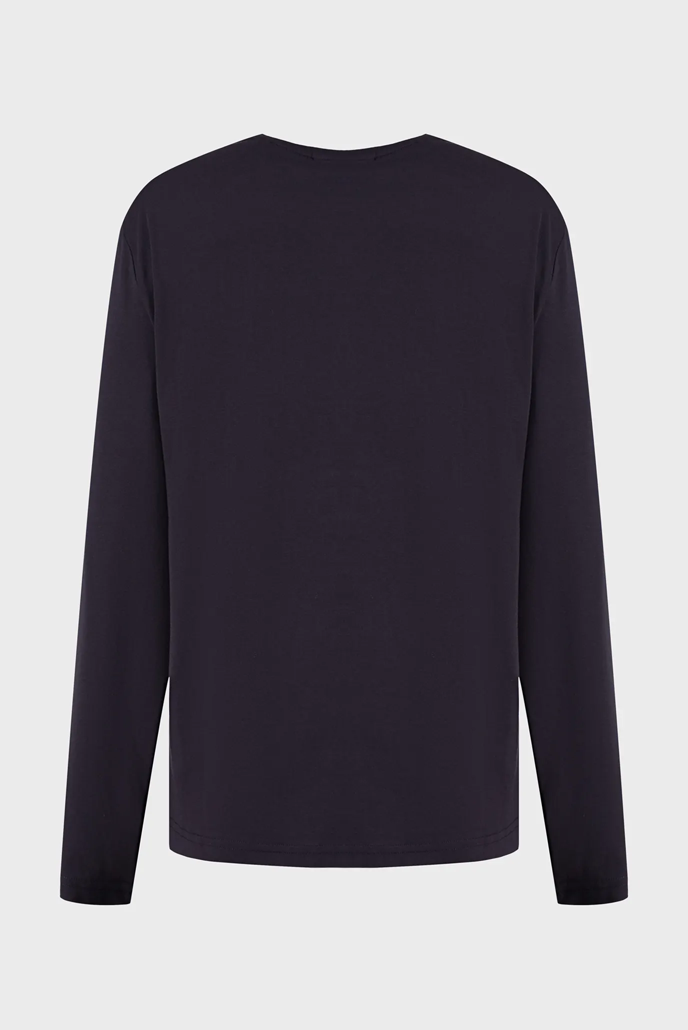 Чоловічий темно-синій лонгслів EMBOSSED 5