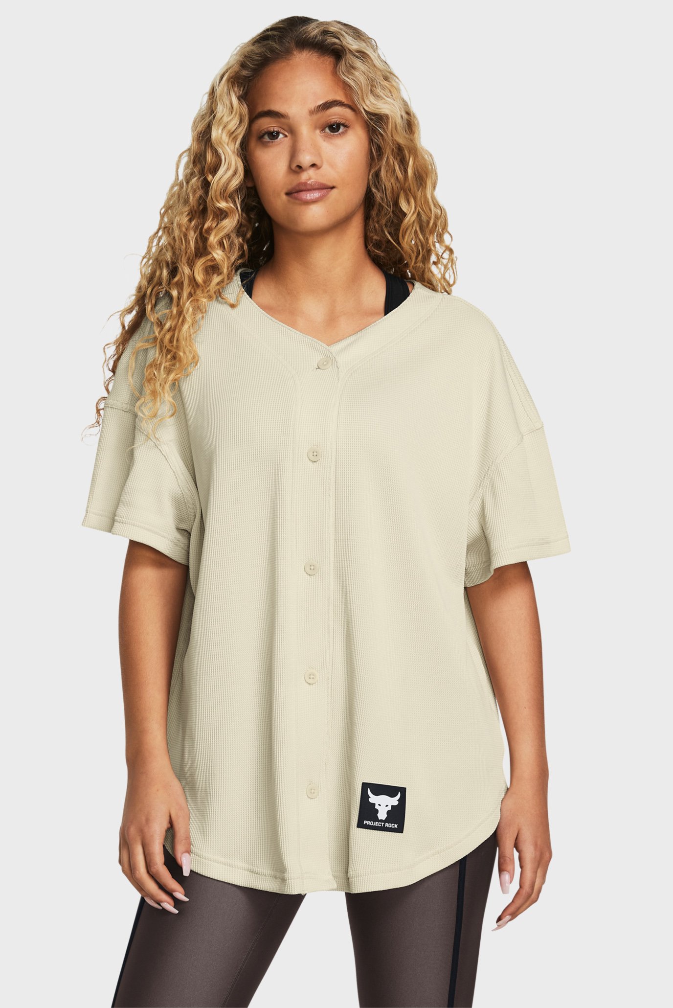 Жіноча бежева сорочка Pjt Rck Easy Go Over Shirt 1