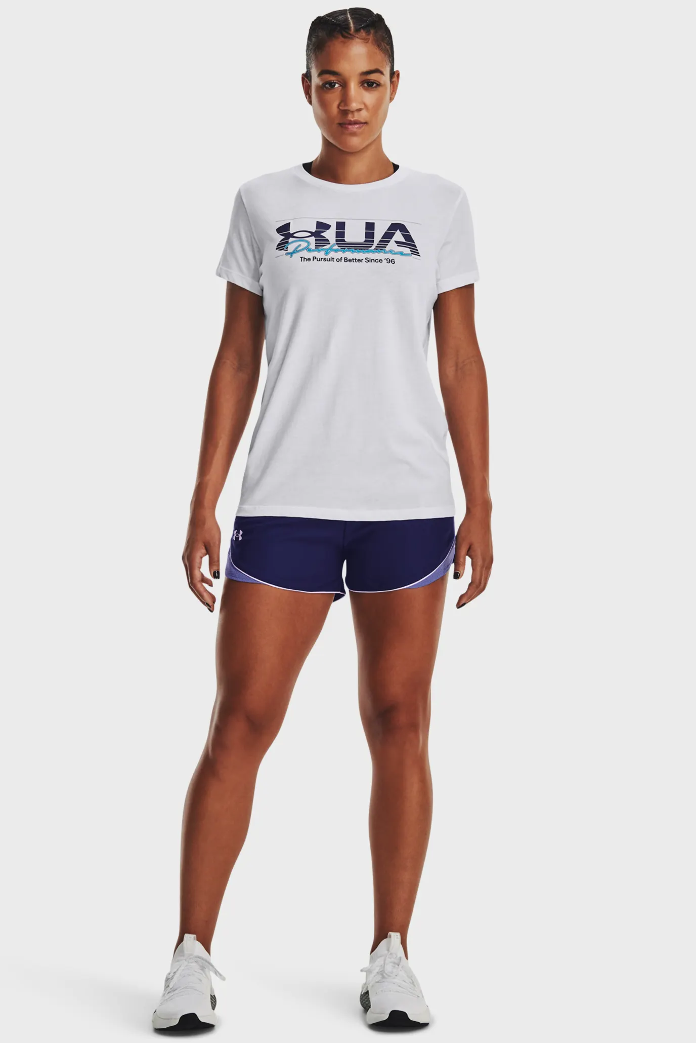 Жіночі темно-сині шорти UA Play Up CB Short 2