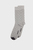 Мужские серые носки в горошек