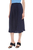 Женская темно-синяя юбка
