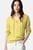 Женский желтый шерстяной пуловер Fanny