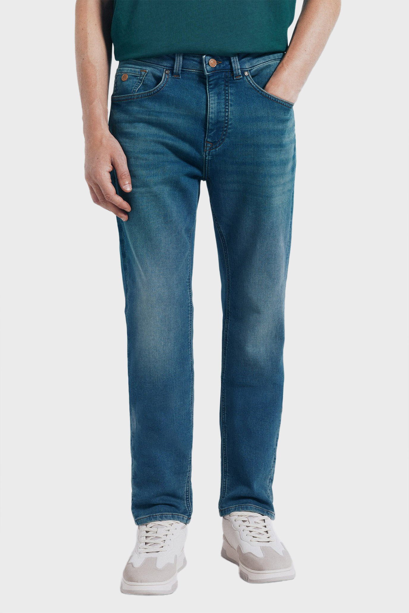 Мужские синие джинсы Slim Fit Синий 32 SPRINGFIELD 1752031 Мужские синие джинсы Slim Fit Синий 32 SPRINGFIELD 1752031