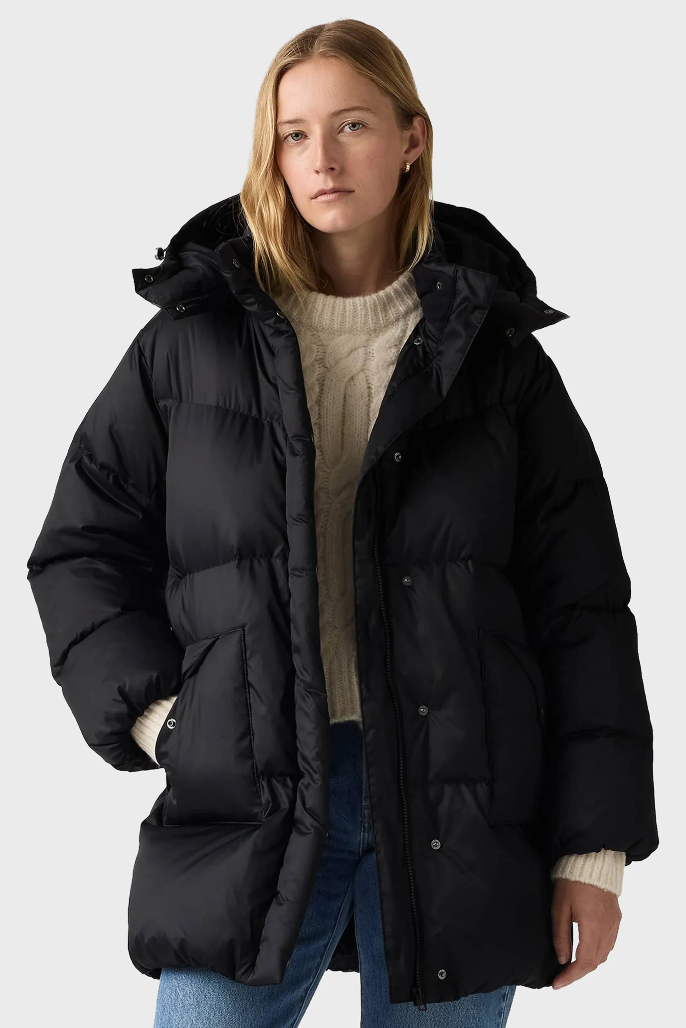 Жіноча чорна куртка 1