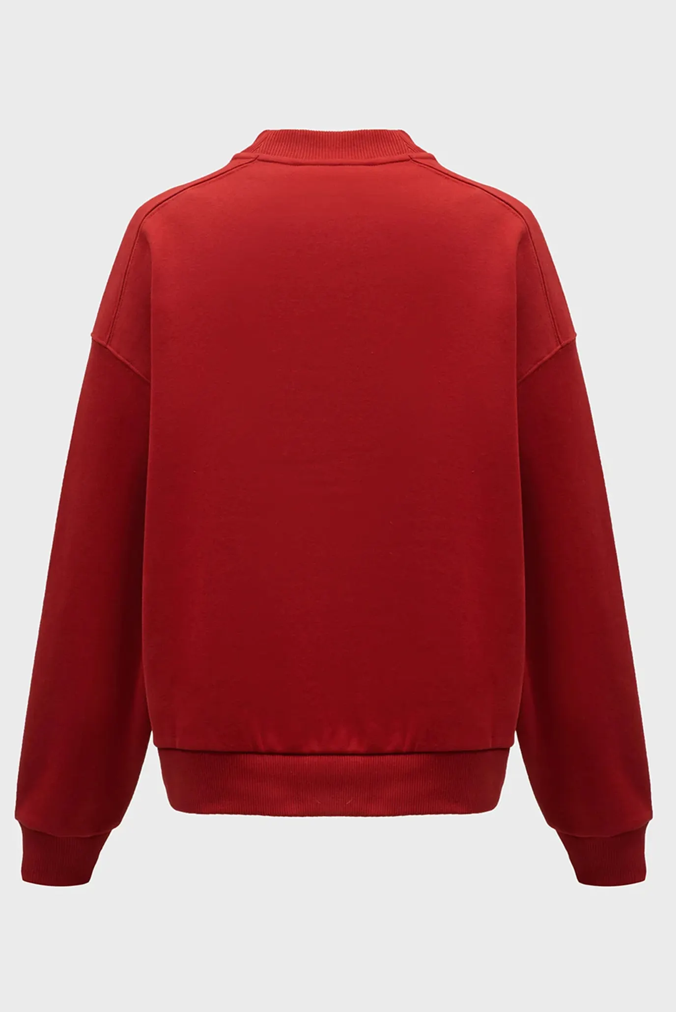 Жіночий червоний світшот RLX VARSITY CREST C-NK 2