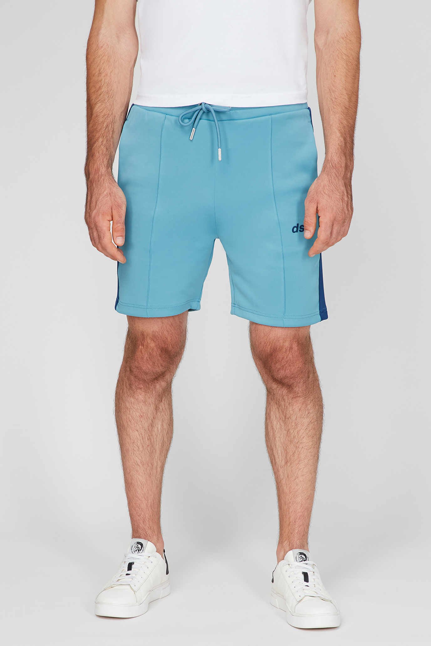 Мужские голубые спортивные шорты P-KURLY 1