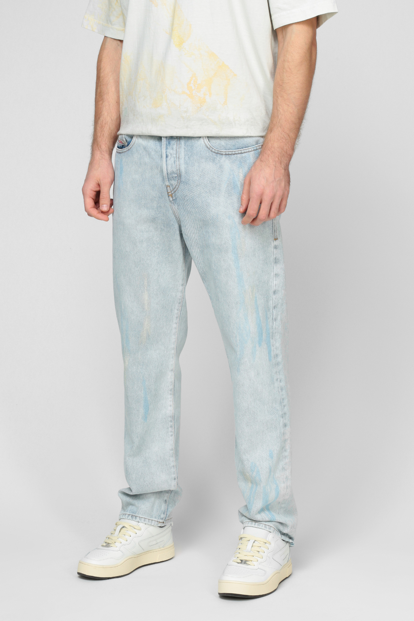 Мужские голубые джинсы 2020 D-VIKER Diesel A05156 007B2