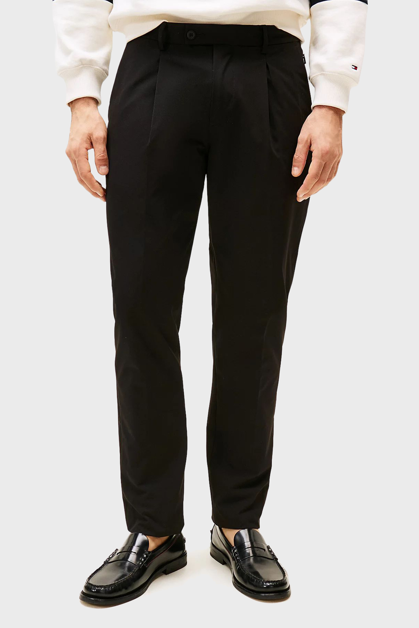 Мужские черные брюки DENTON PERFORMANCE Черный 36-32 Tommy Hilfiger MW0MW39317 Мужские черные брюки DENTON PERFORMANCE Черный 36-32 Tommy Hilfiger MW0MW39317