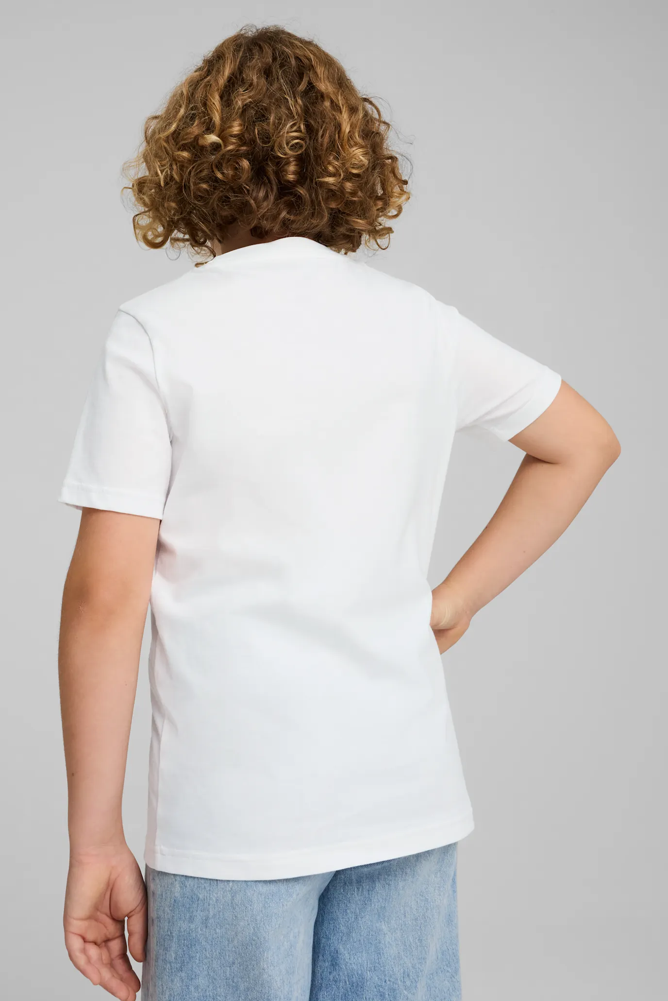 Детская белая футболка ESS No. 1 Logo Tee Youth 3