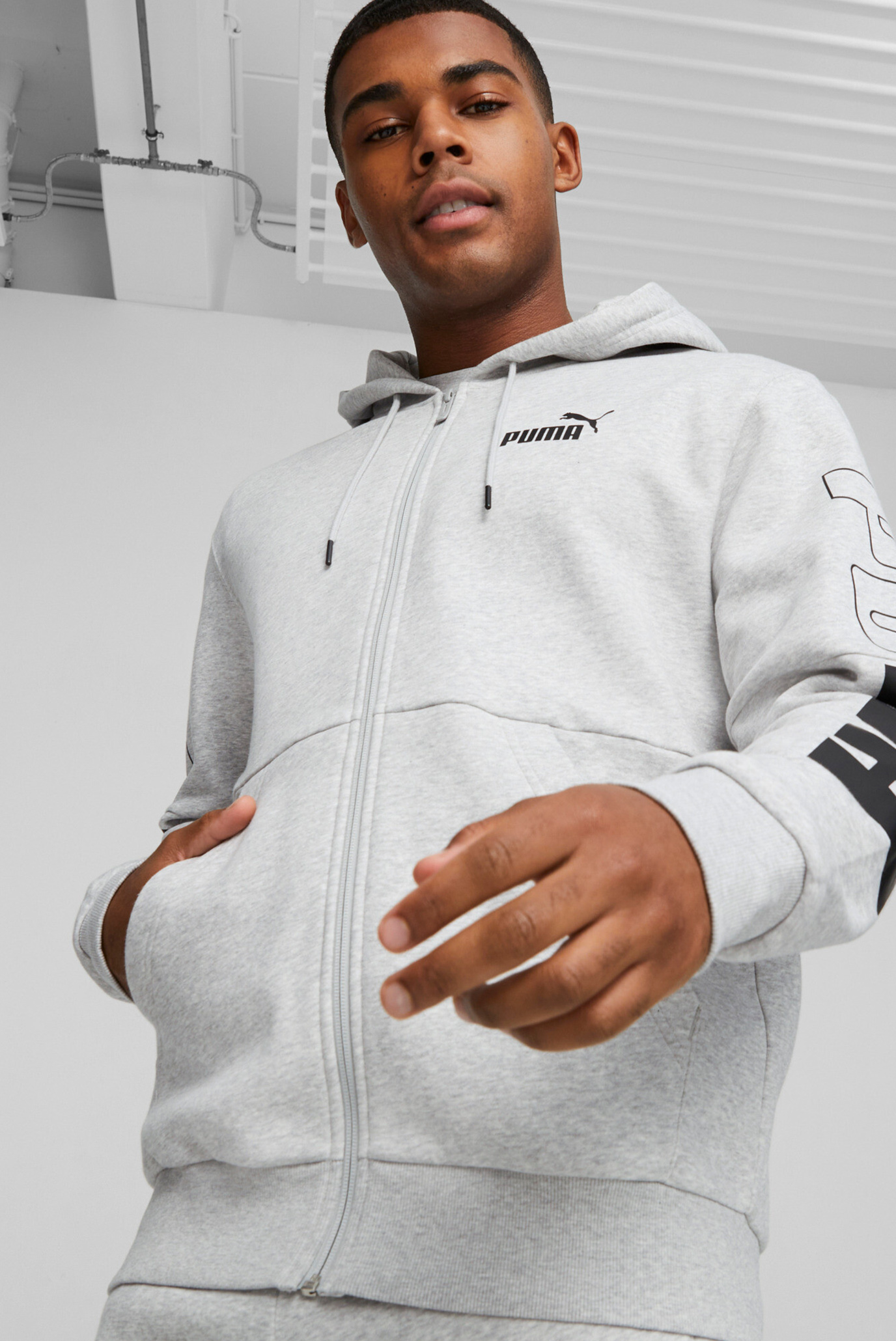 Puma mens clearance hoodie full zip