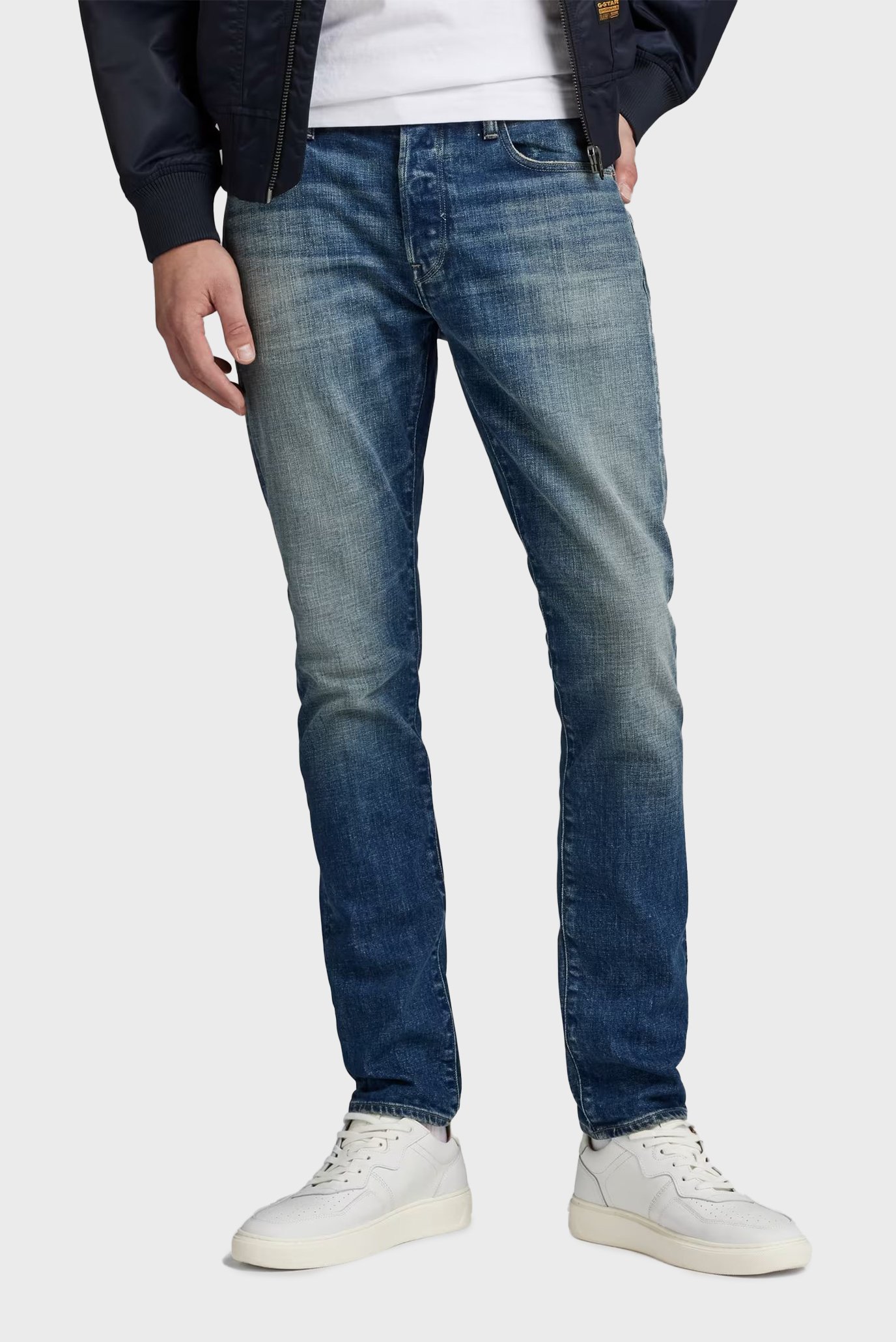 Мужские синие джинсы 3301 Slim 1