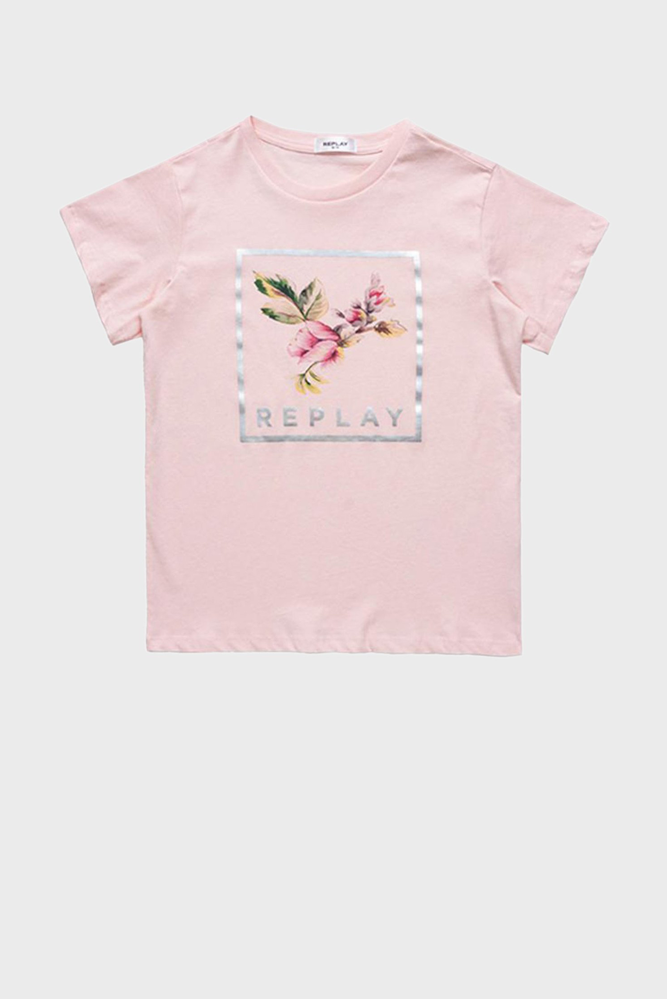 Детская розовая футболка 1