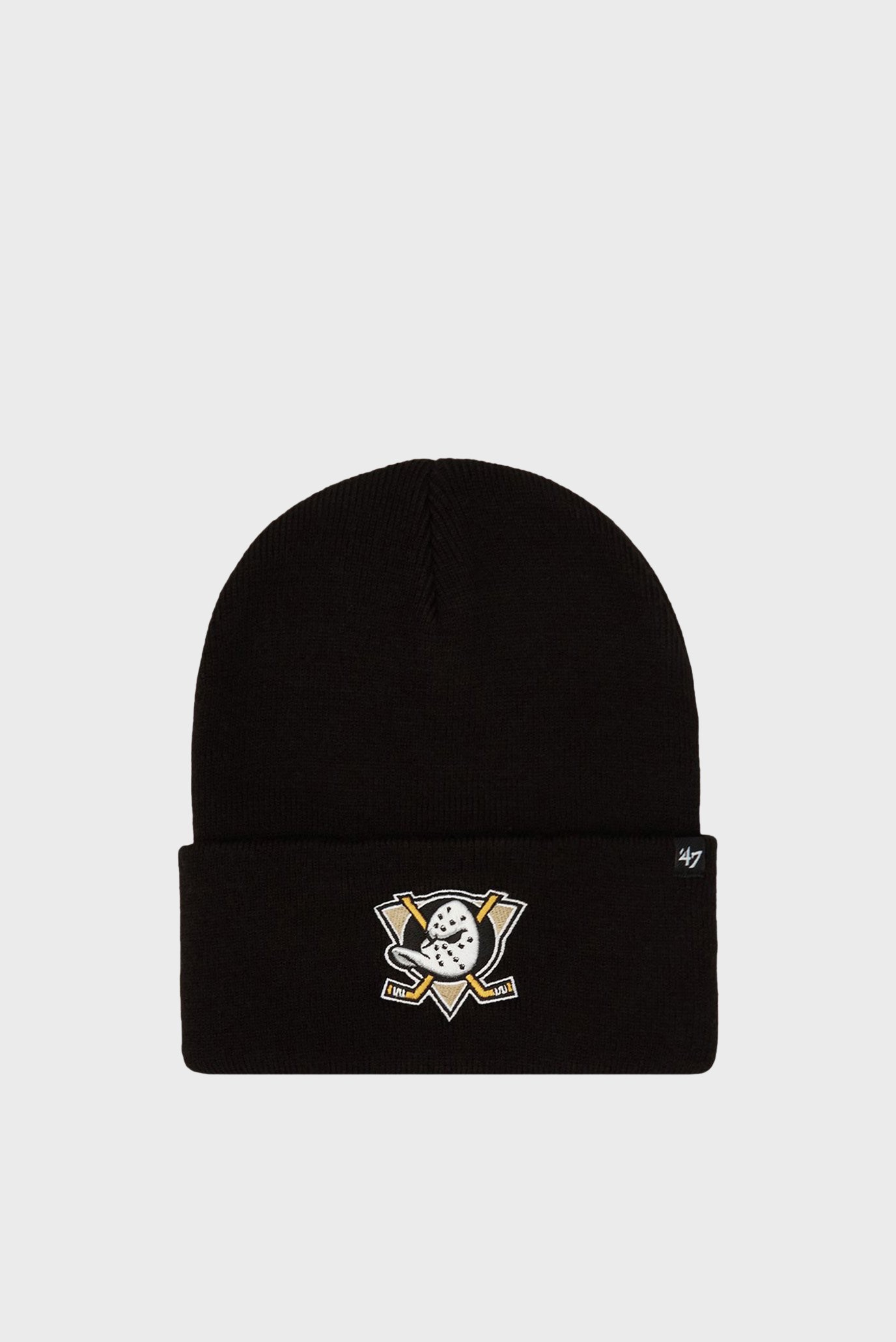 Черная шапка ANAHEIM DUCKS HARBOR Черный ONESIZE 47 Brand HRBRC25ACE-BKA Черная шапка ANAHEIM DUCKS HARBOR Черный ONESIZE 47 Brand HRBRC25ACE-BKA