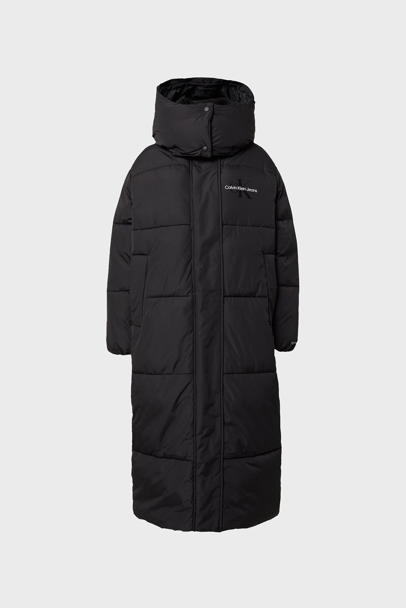 Женская черная куртка NON DOWN OVERSIZED LONG PUFFER 1