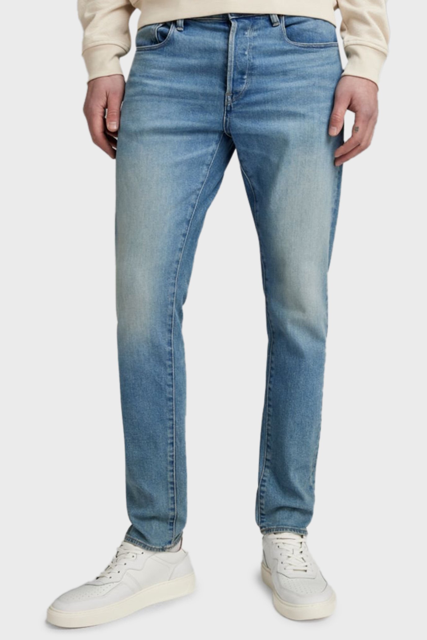 Чоловічі блакитні джинси 3301 slim 1