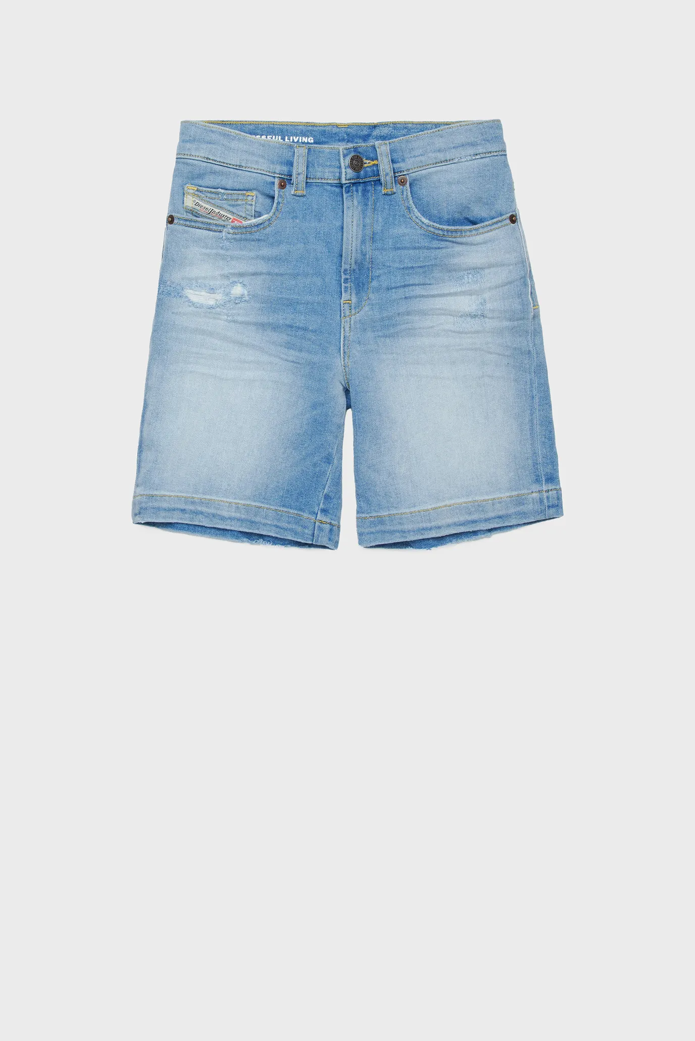 Детские голубые джинсовые шорты D-MACS-SH-J 1