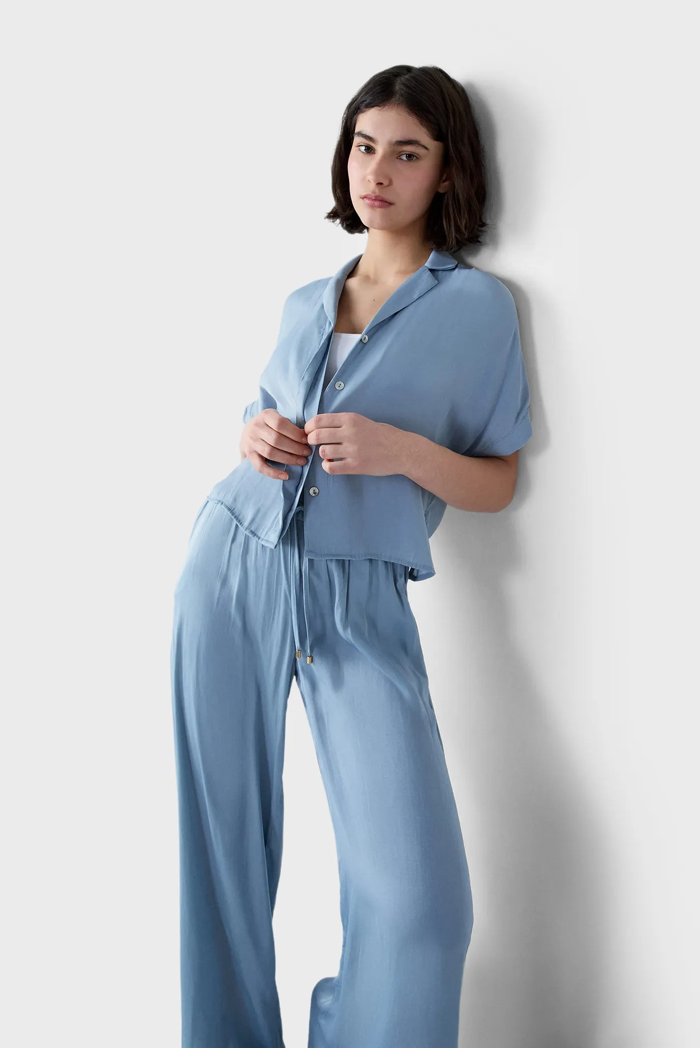 Женские голубые брюки CHEETA 4