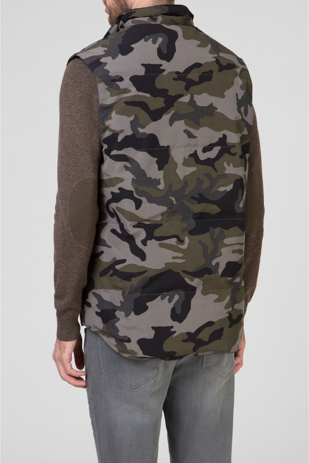 Мужской камуфляжный пуховой жилет Canada Goose 4151MP-831 — MD-Fashion