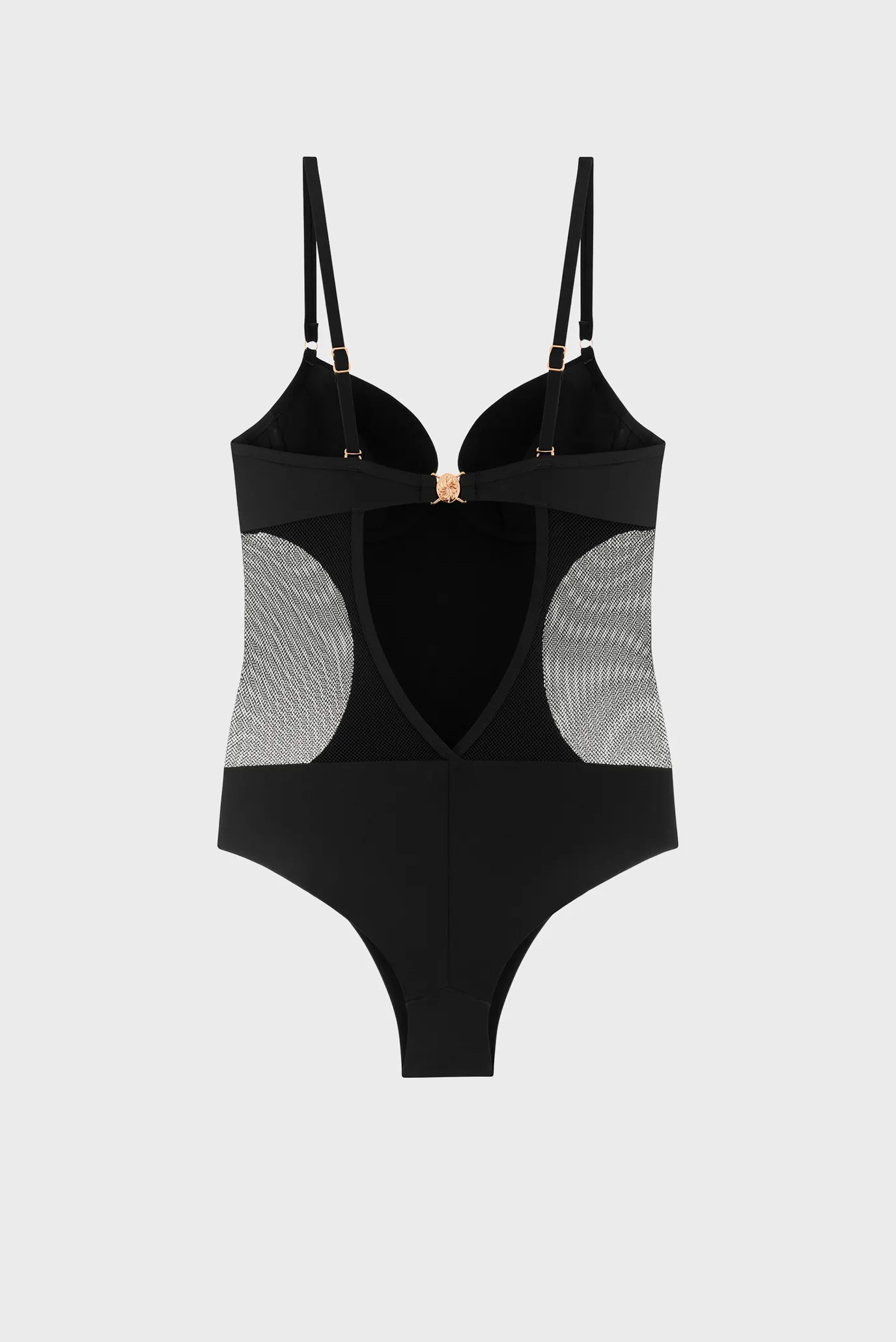 Женский черный купальник 2