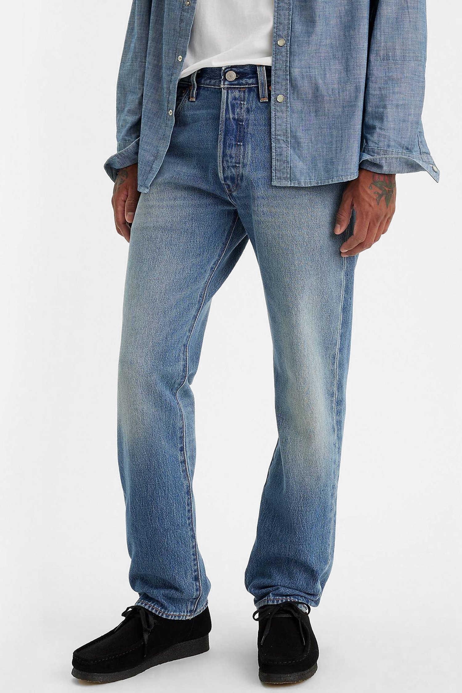 Чоловічі сині джинси 501® 1