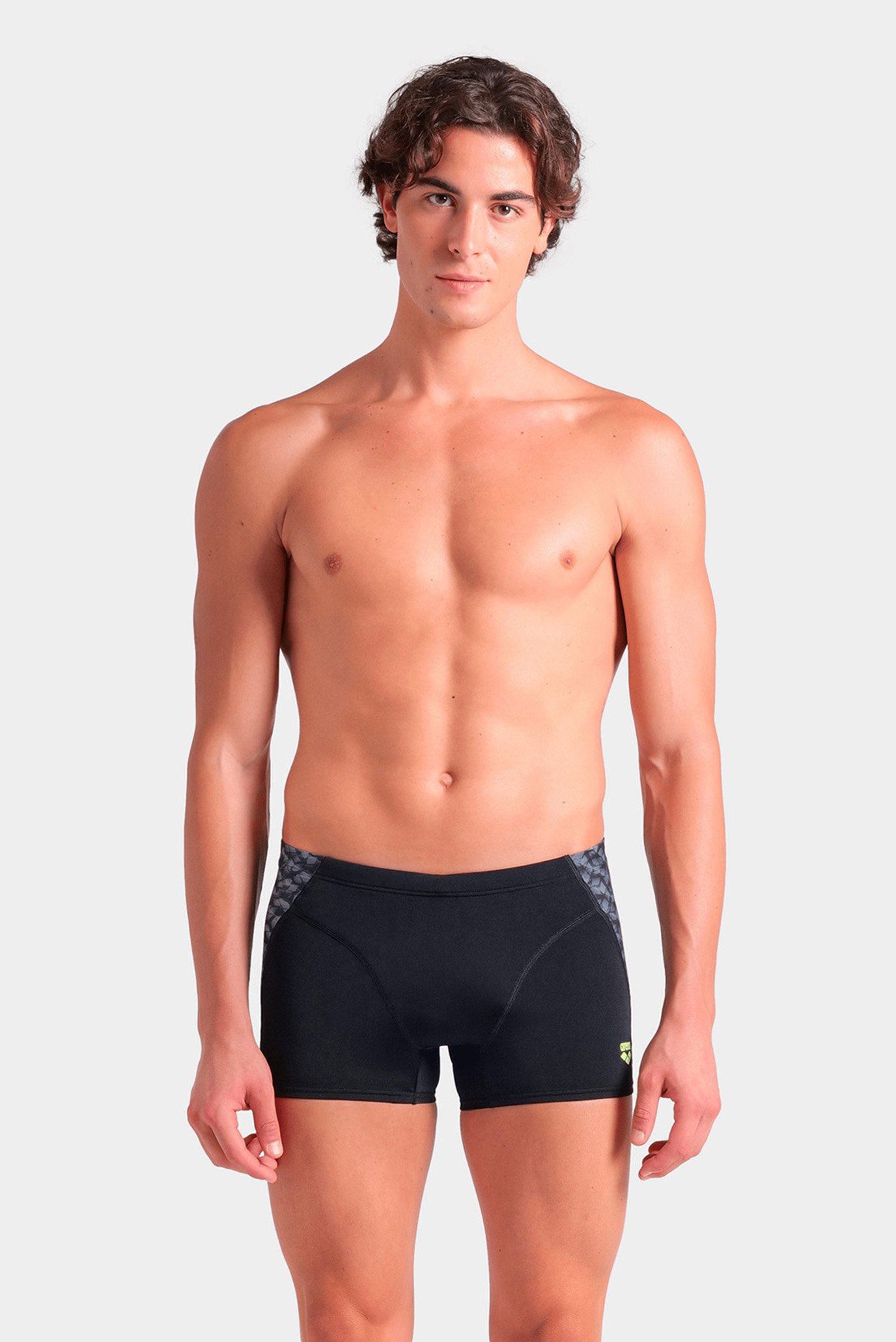 Чоловічі чорні плавки MONOGRAM SWIM SHORT 1