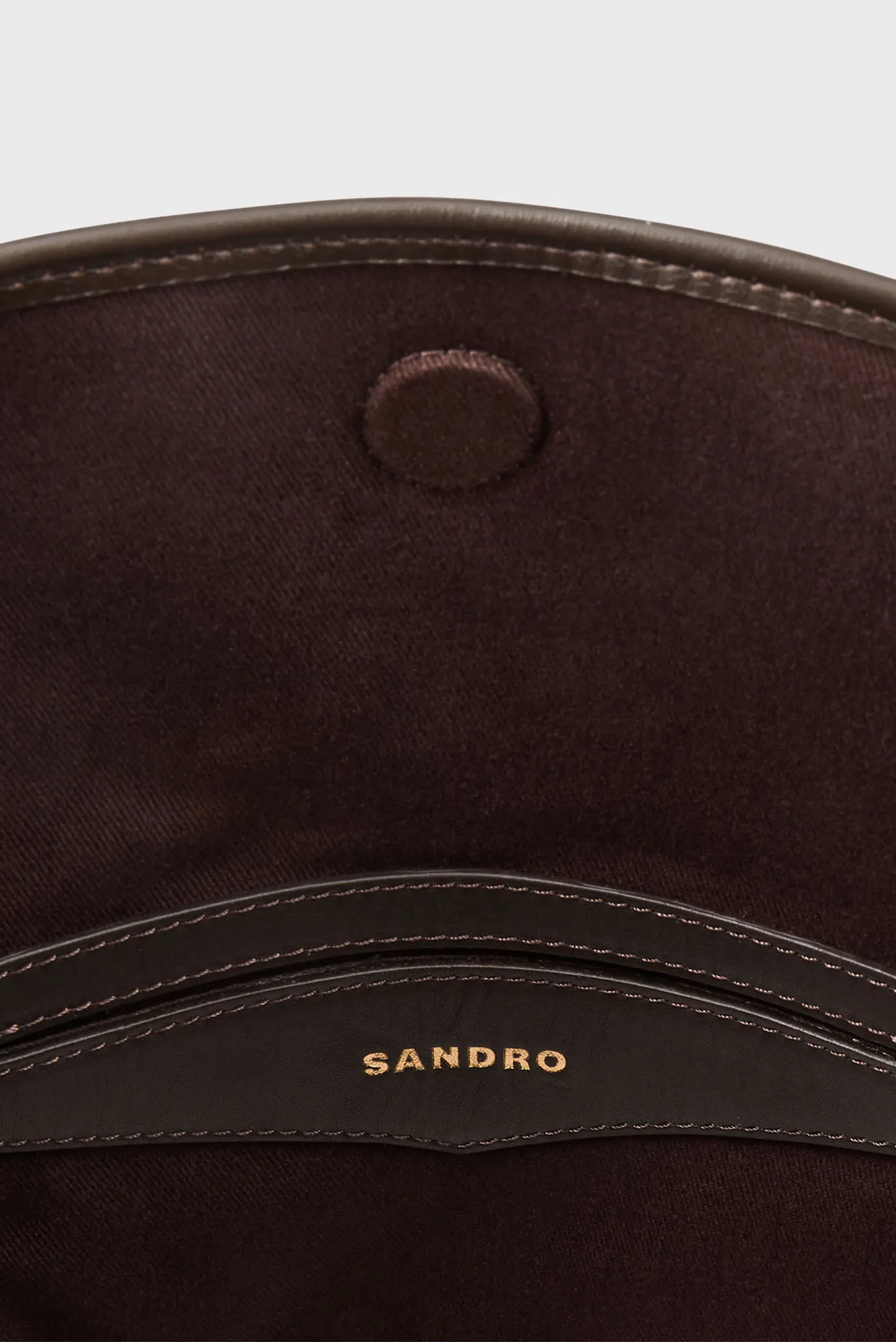 Жіноча коричнева замшева сумка TANGOSO 2