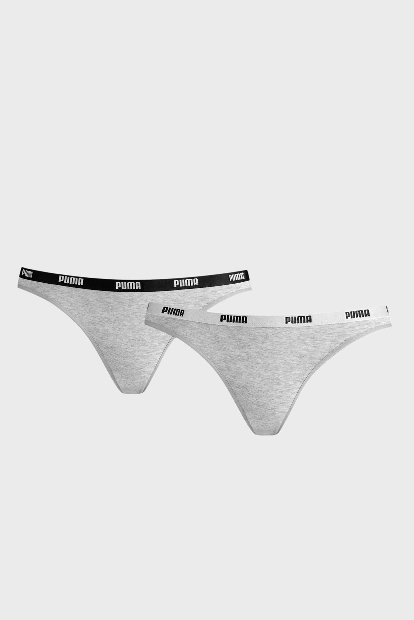 Жіночі сірі трусики (2 шт) Women's Bikini Briefs 2 Pack 1