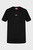 Чоловіча чорна футболка N28 MAGLIETTA