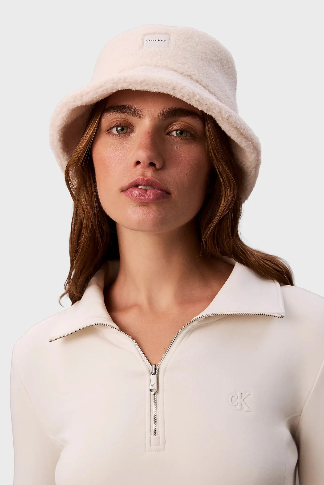 Женская бежевая панама BOUCLE 2