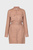 Жіноча коричнева лляна сукня