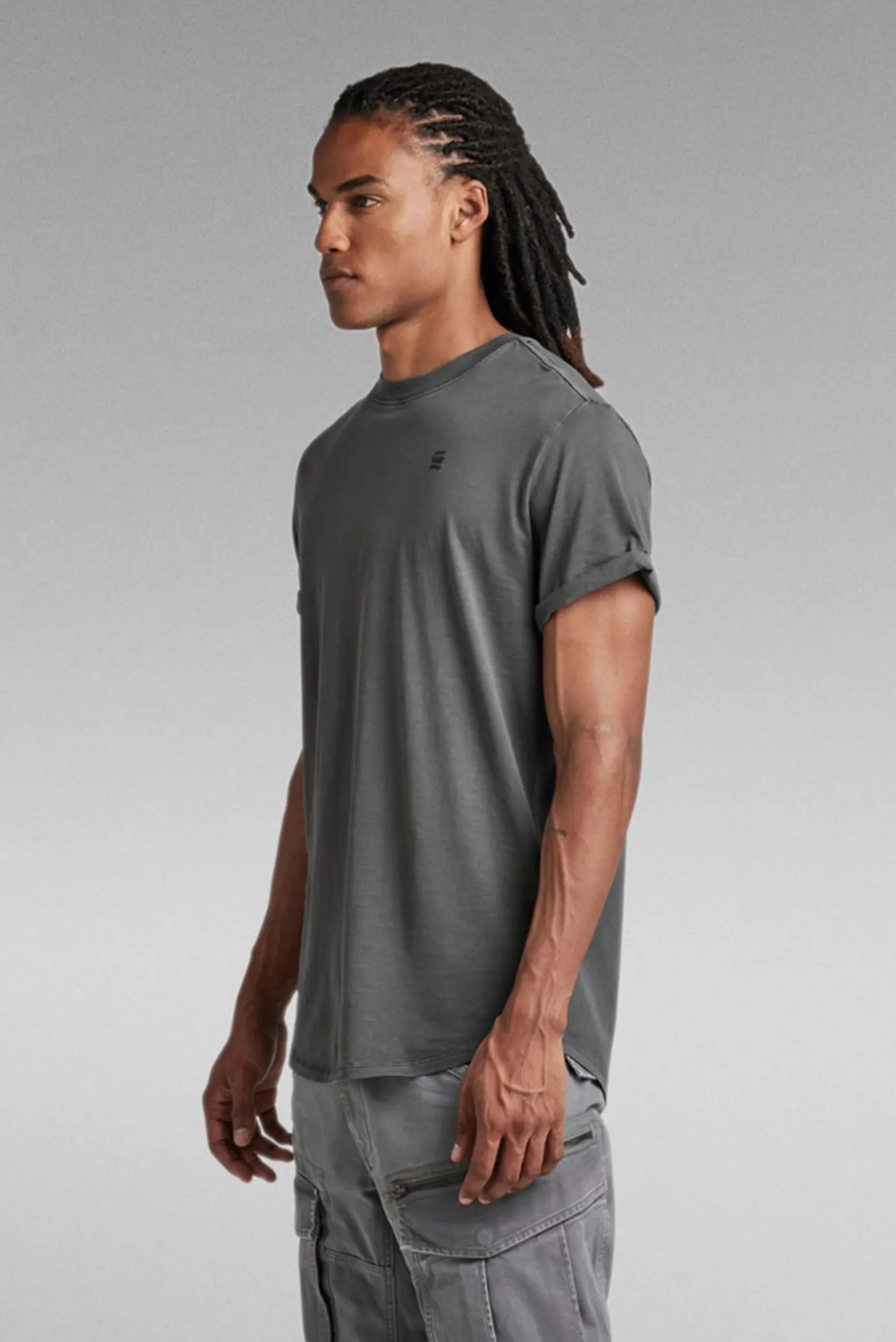 Чоловіча сіра футболка Lash 3