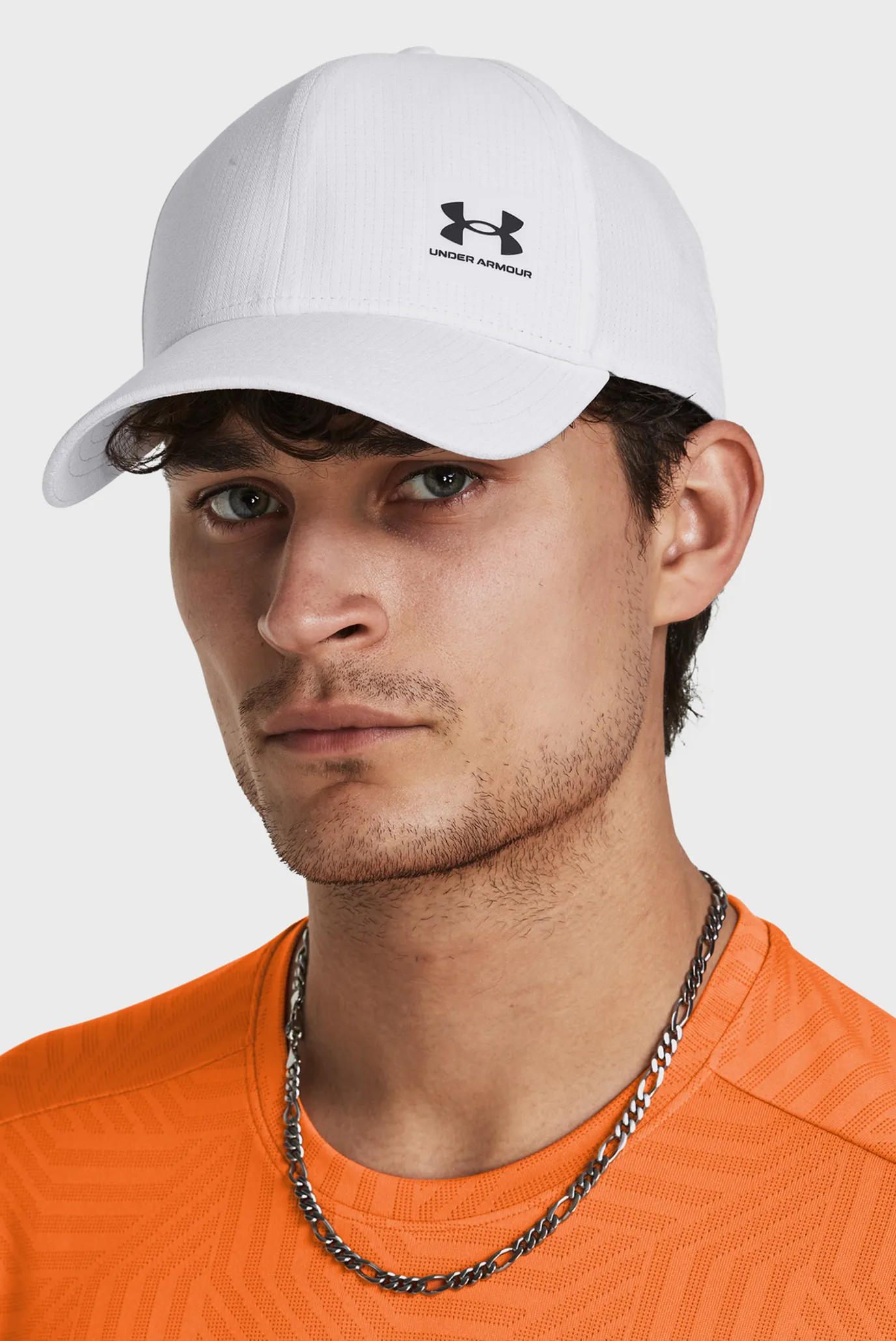 Чоловіча біла кепка M Iso-chill Armourvent 2