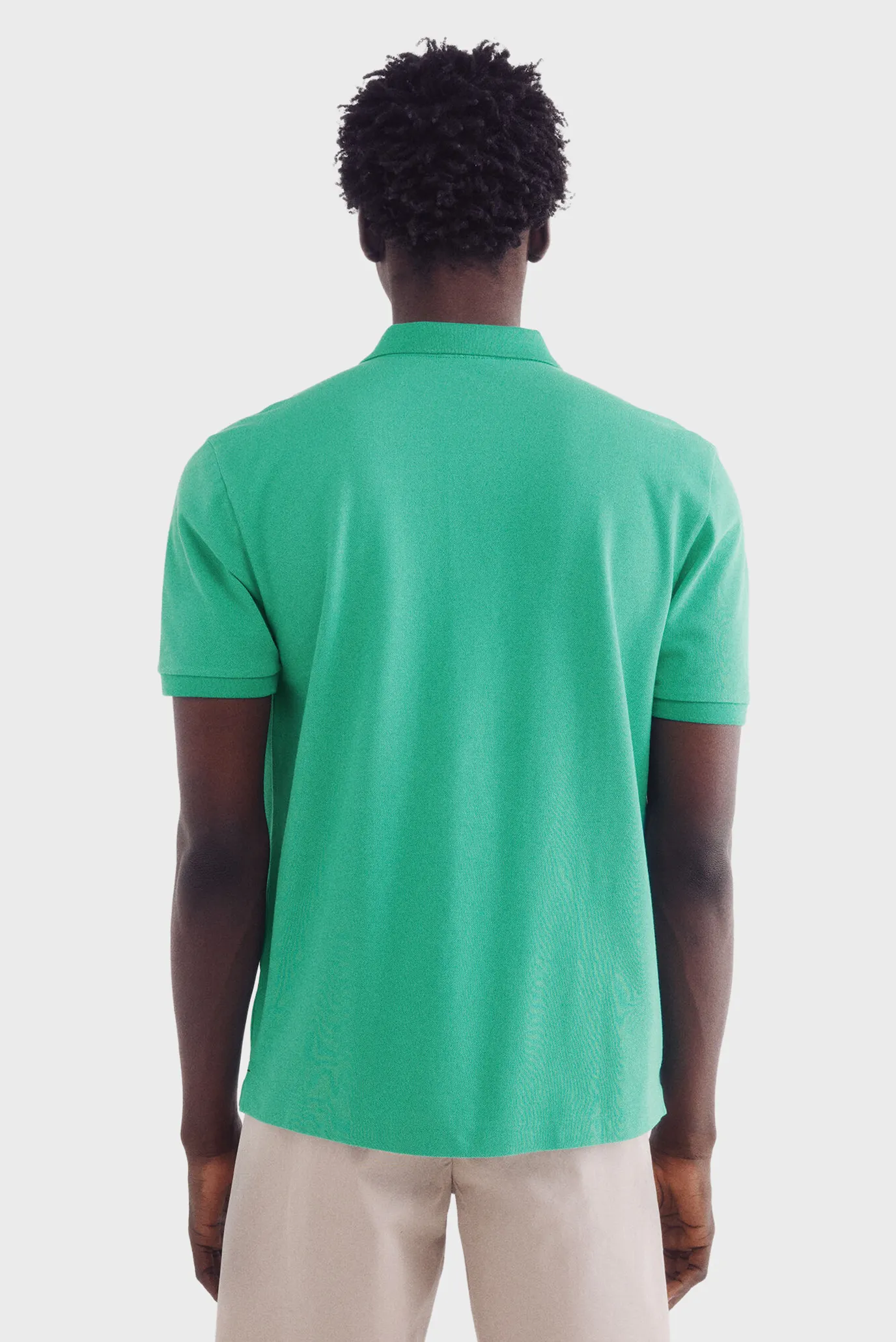 Мужское зеленое поло 3