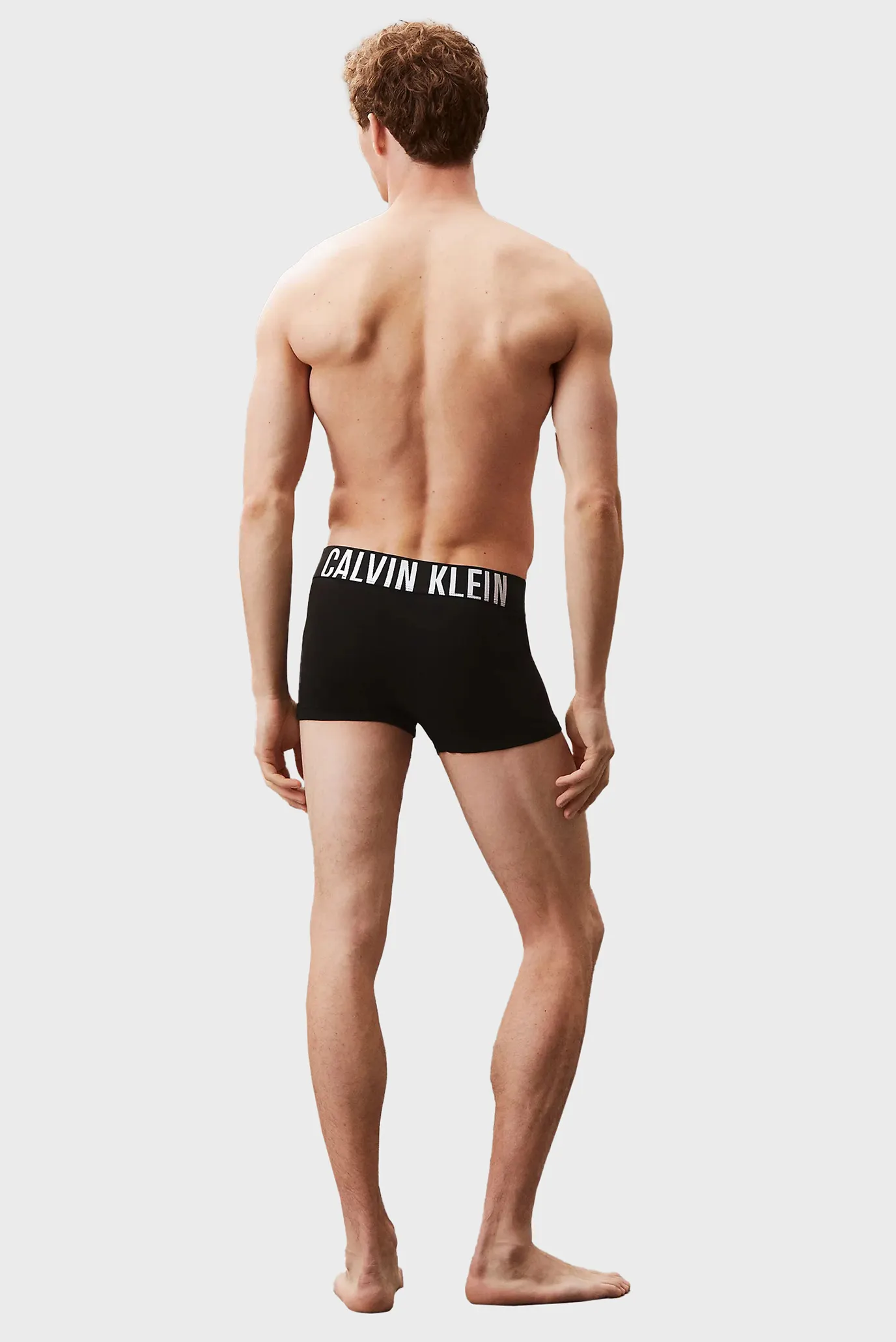 Мужские черные боксеры (3 шт) TRUNK 3