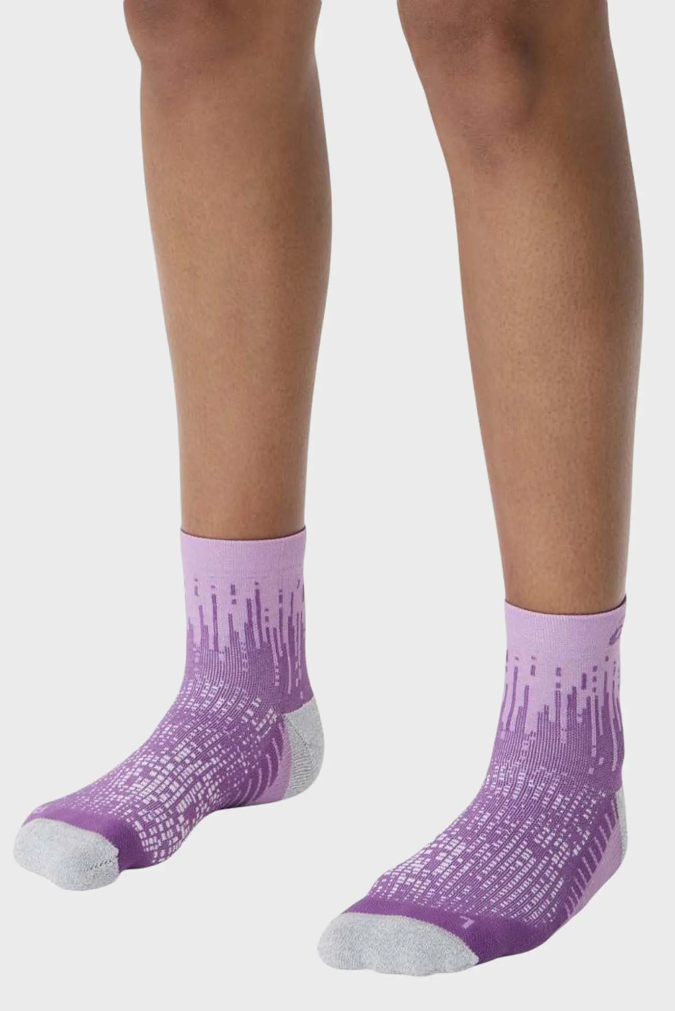 Бузкові шкарпетки з візерунком 4