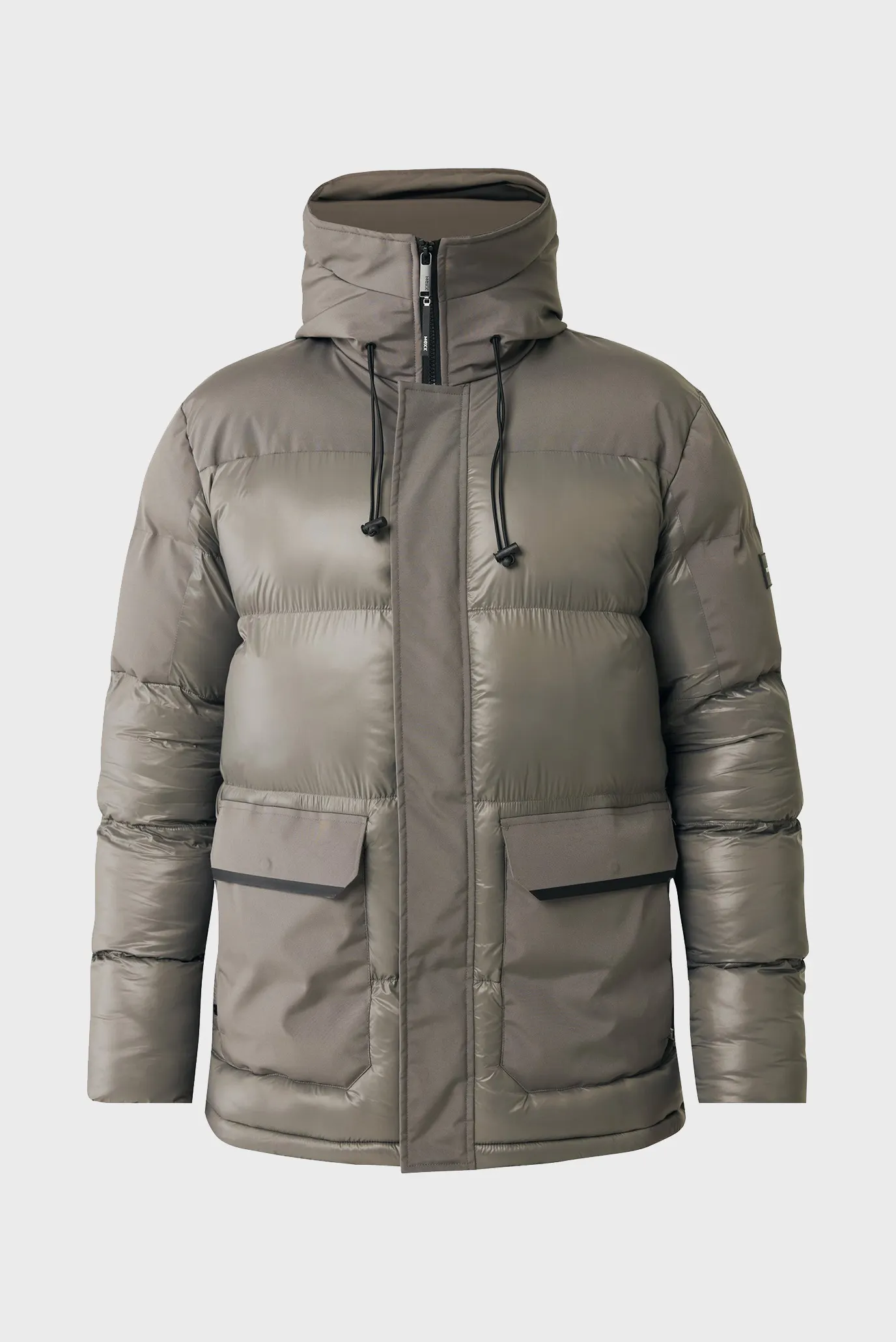 Чоловіча сіра парка 6