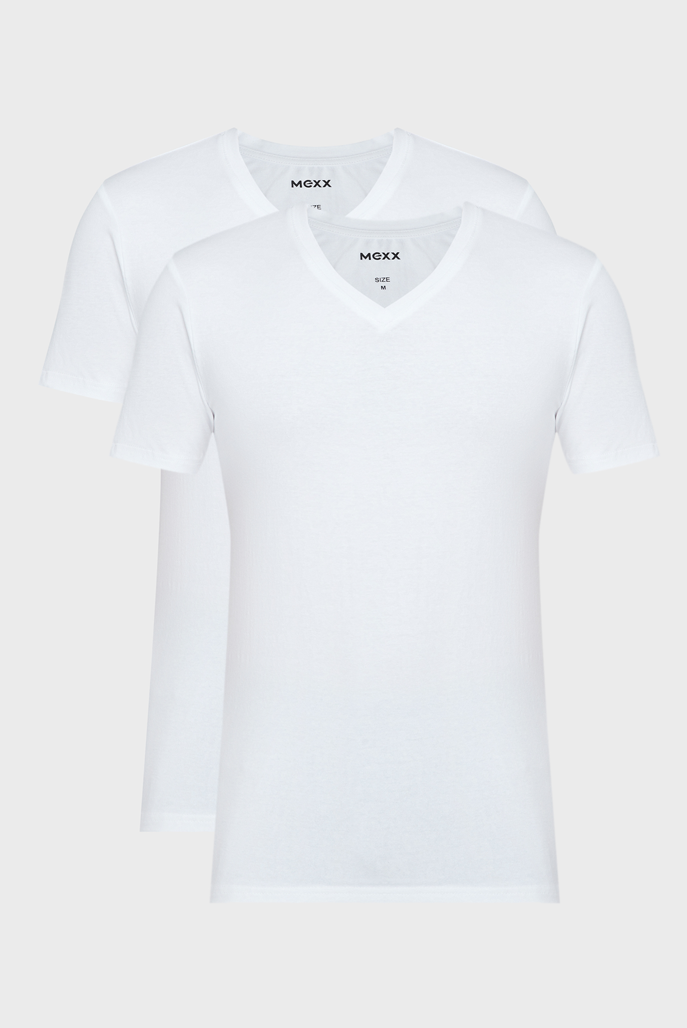 Чоловіча біла футболка (2 шт) 1