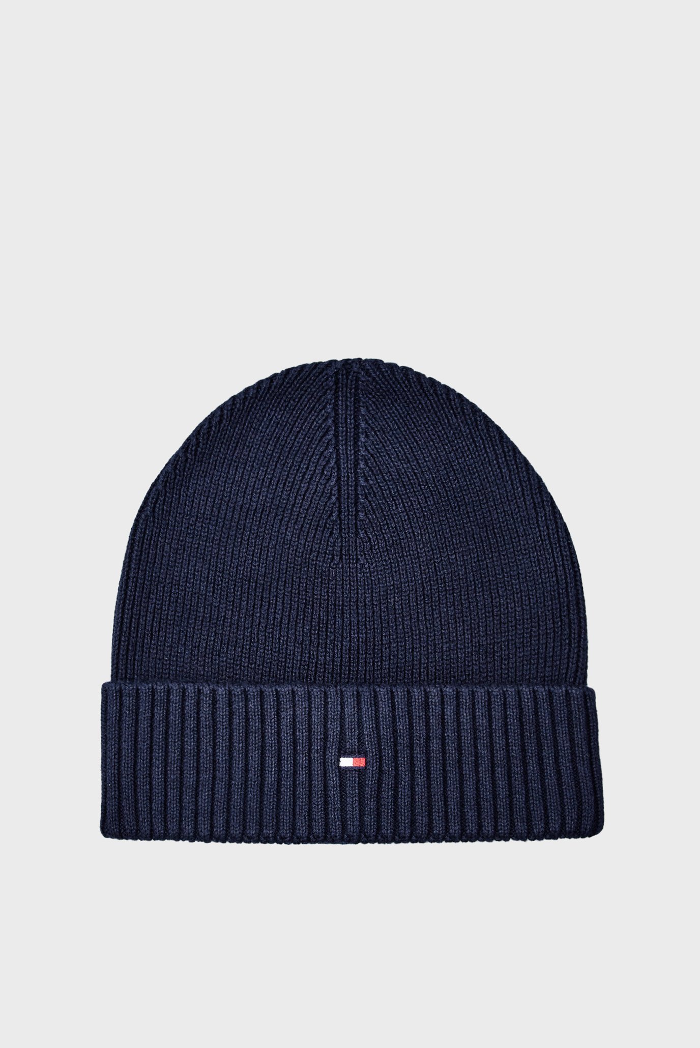 Чоловіча темно-синя шапка TH FLAG PIMA COTTON BEANIE 1