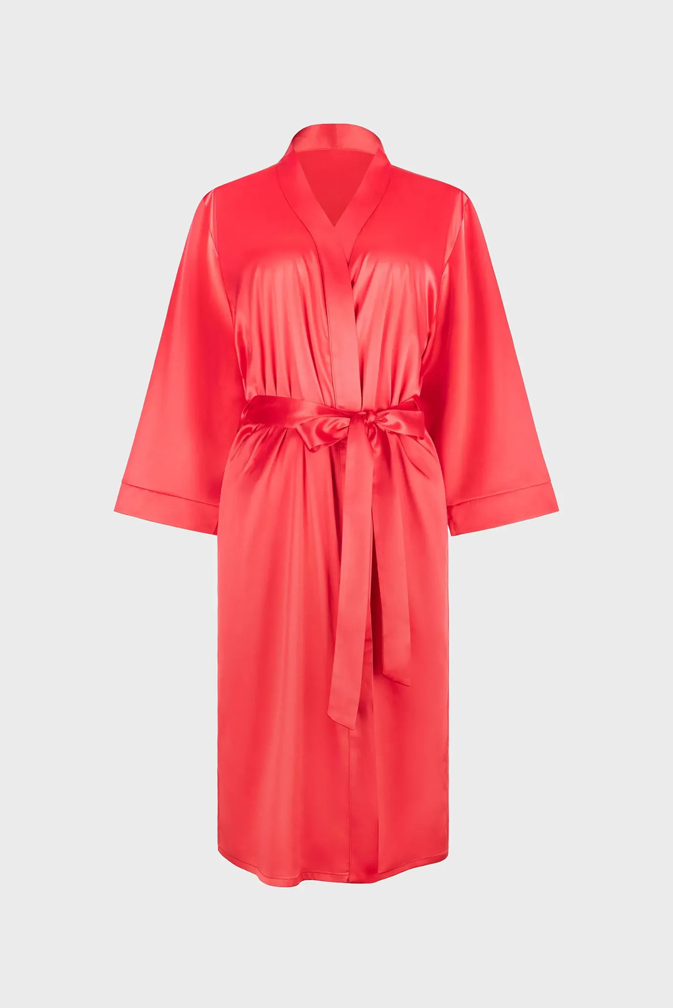 Женский коралловый пеньюар 1