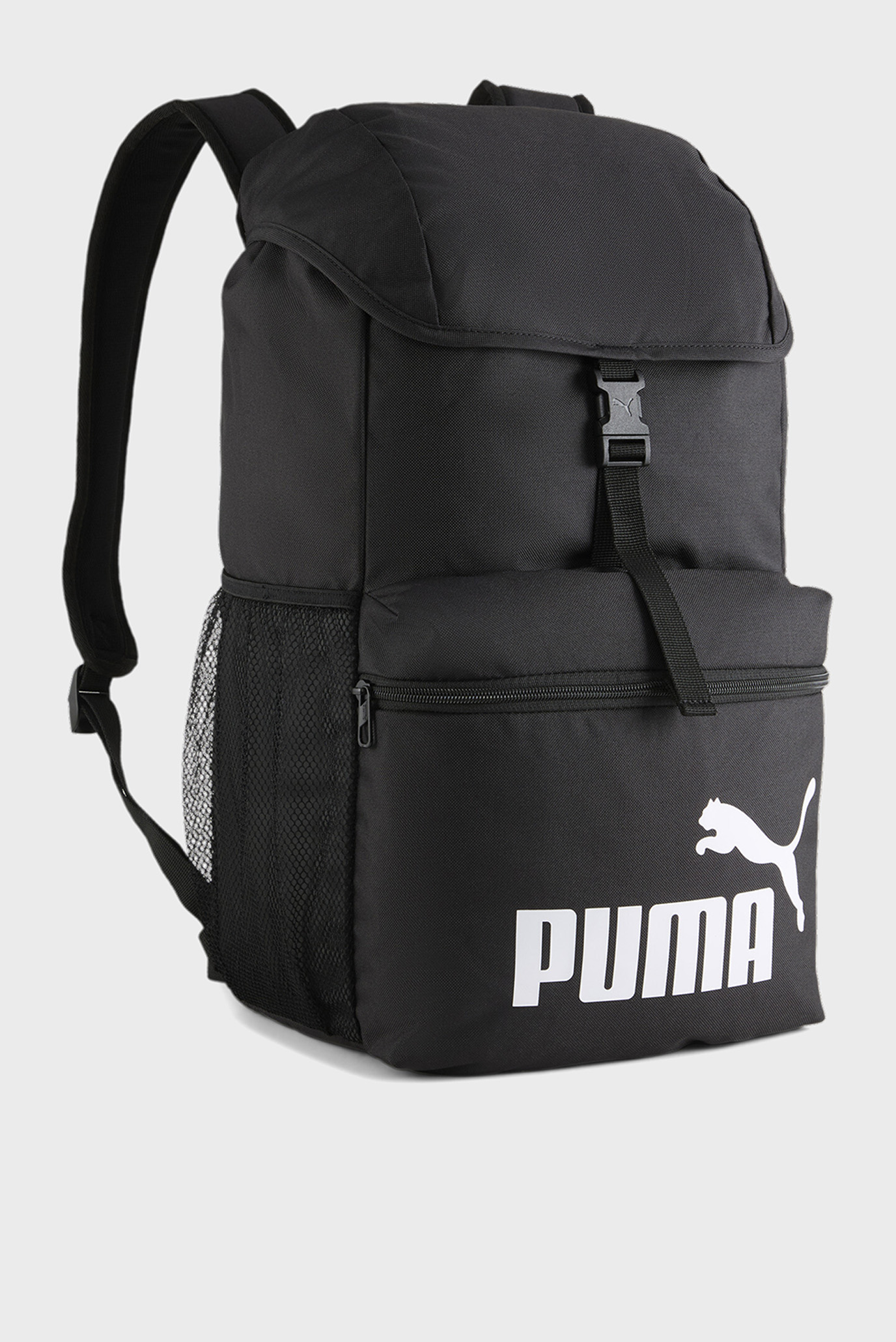 Черный рюкзак PUMA Phase Hooded Backpack 1