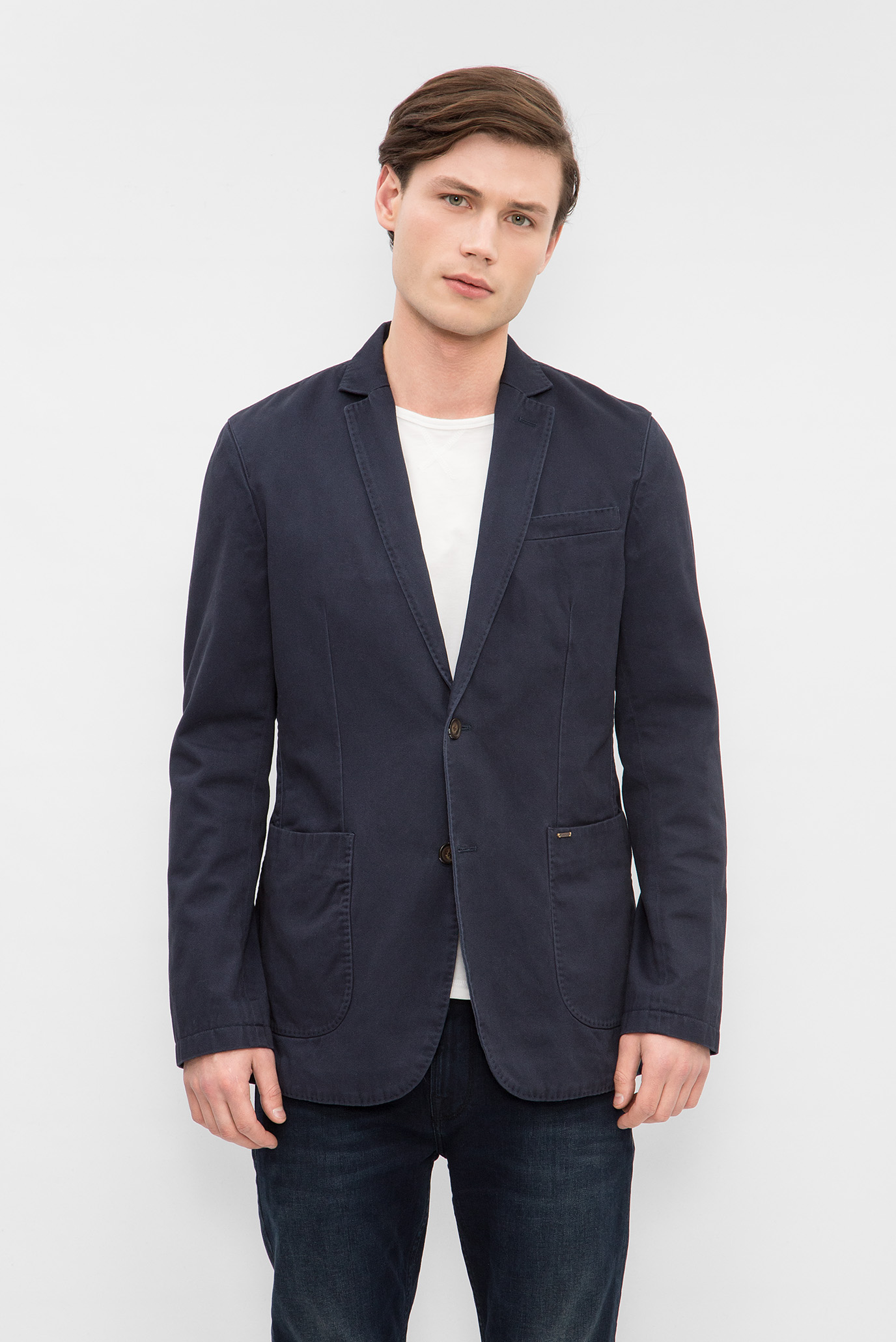 Мужской темно-синий пиджак COLBERT — MD-Fashion