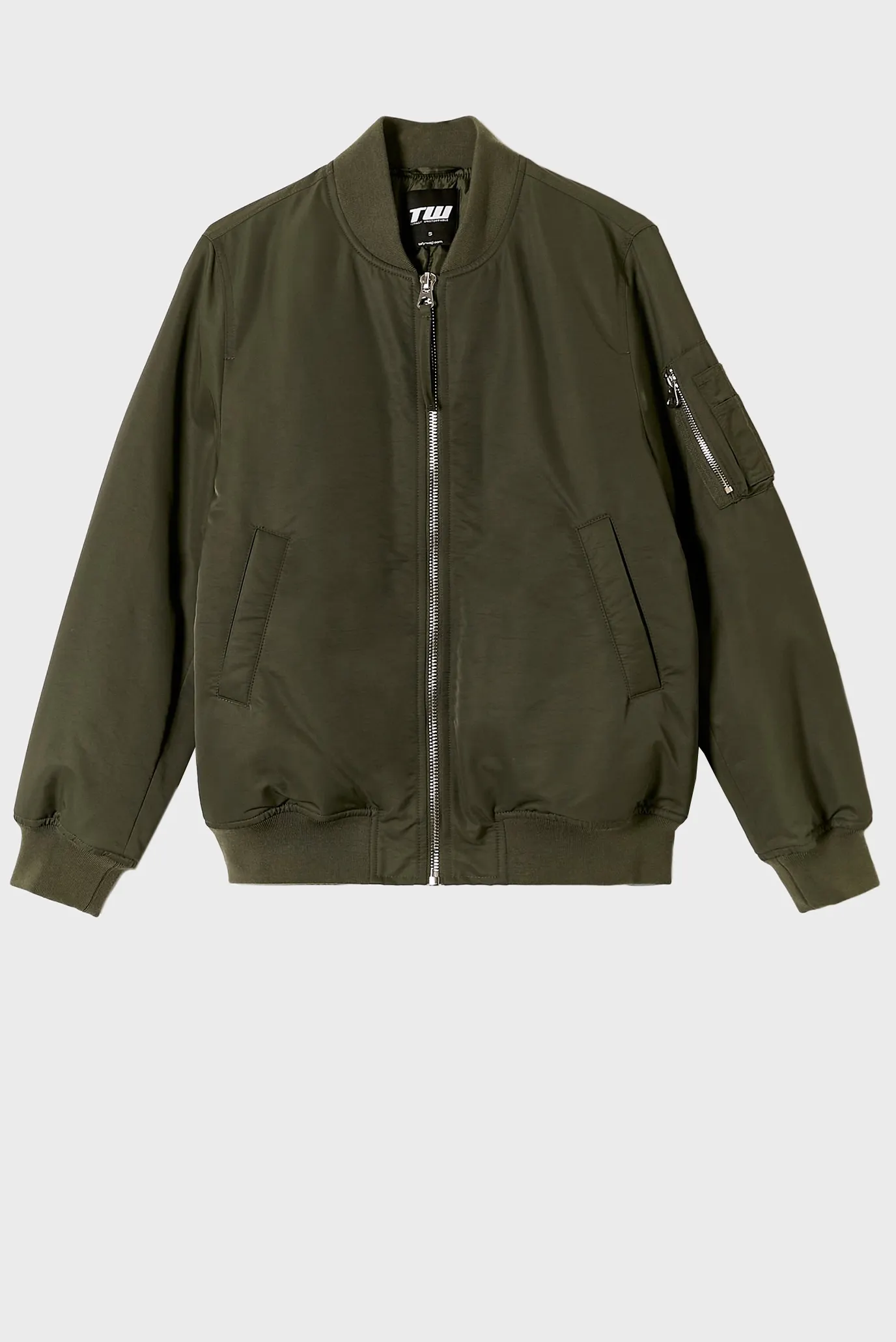 Жіночий зелений бомбер 4