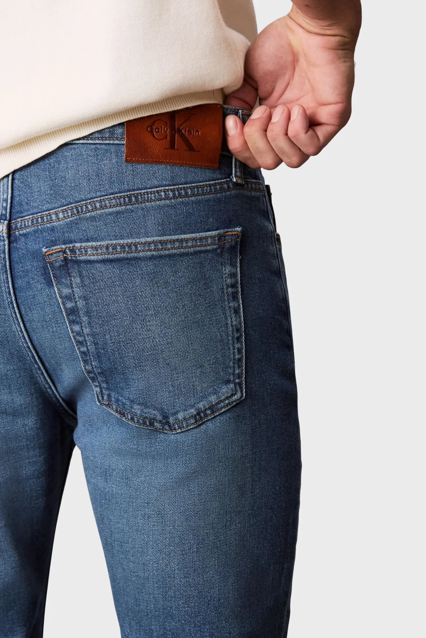 Мужские синие джинсы SLIM TAPER 5