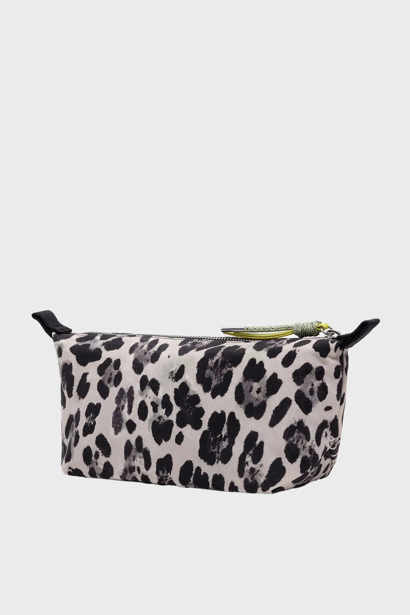 Женская серая косметичка с узором 2