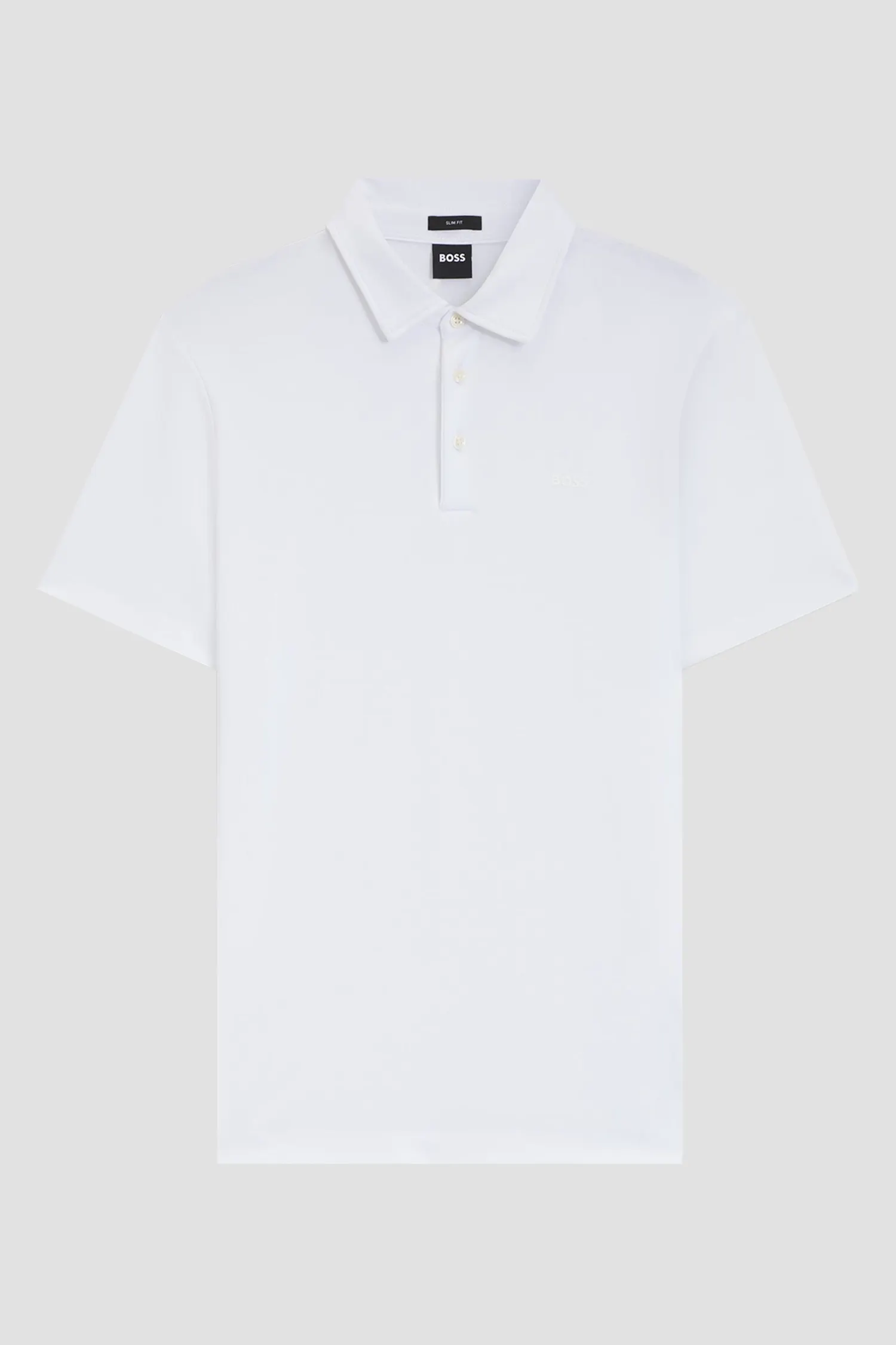 Мужское белое поло 6