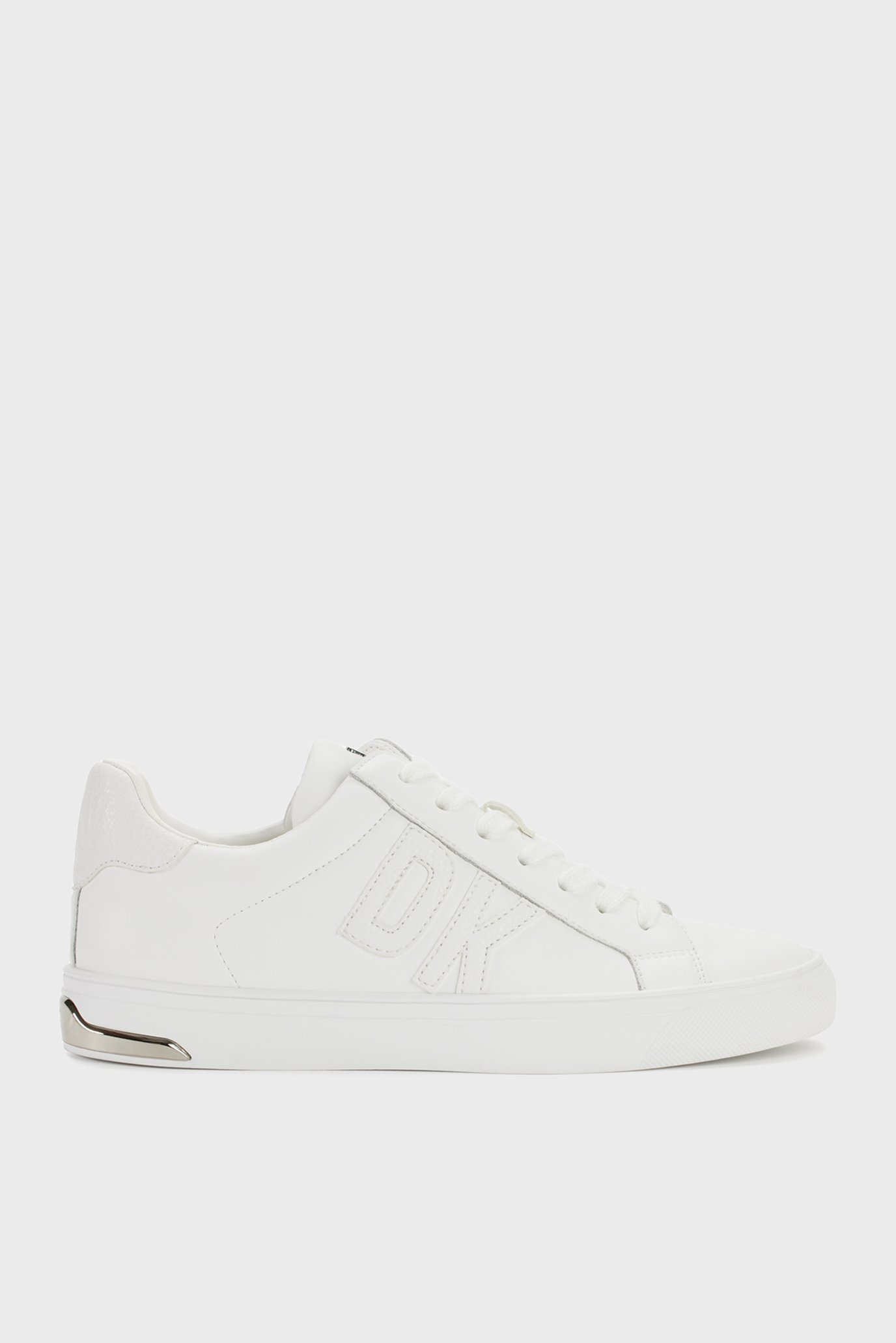 Женские белые кожаные сникерсы Белый 37 DKNY K1426611 Женские белые кожаные сникерсы Белый 37 DKNY K1426611