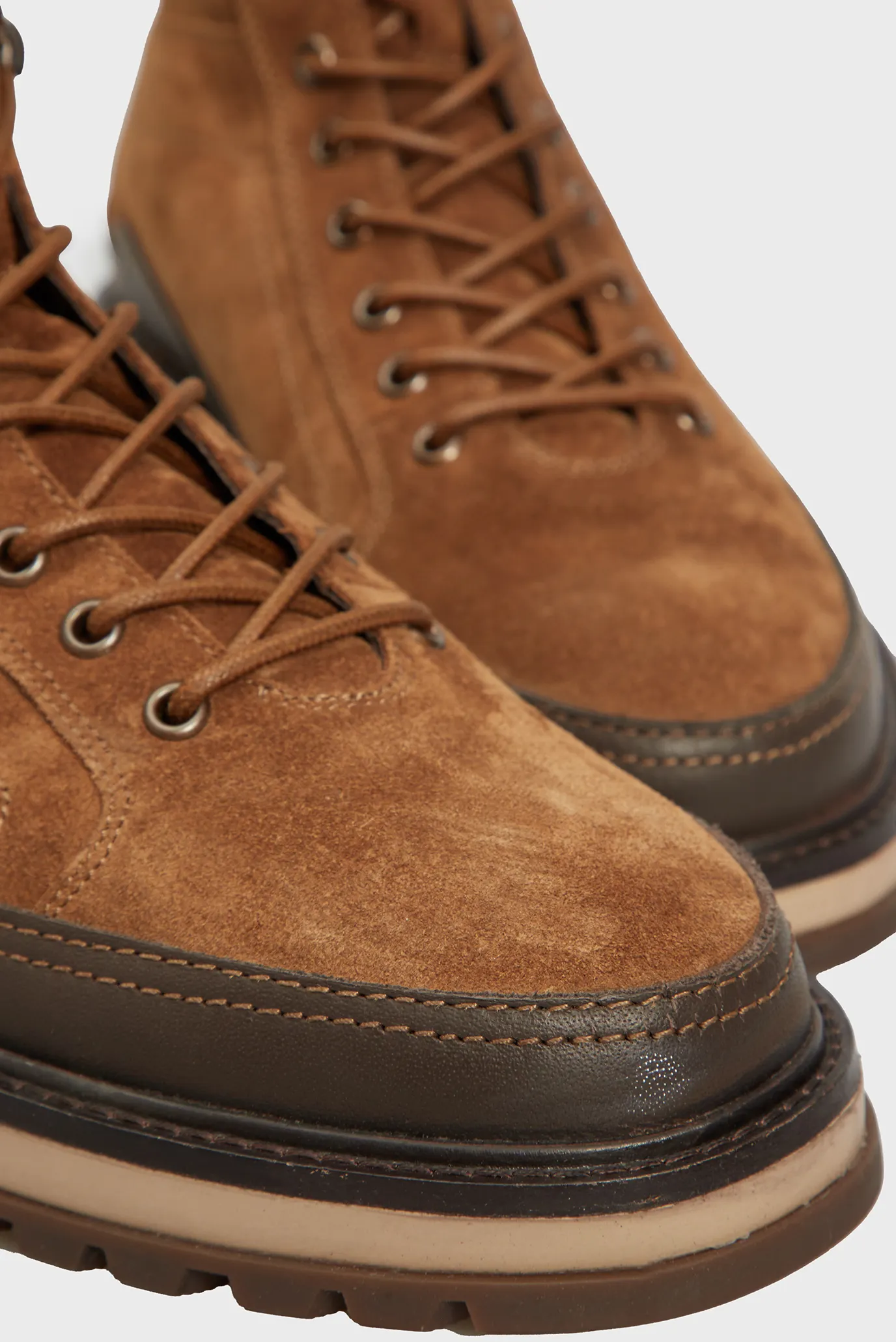 Мужские рыжие замшевые ботинки Clafton 2