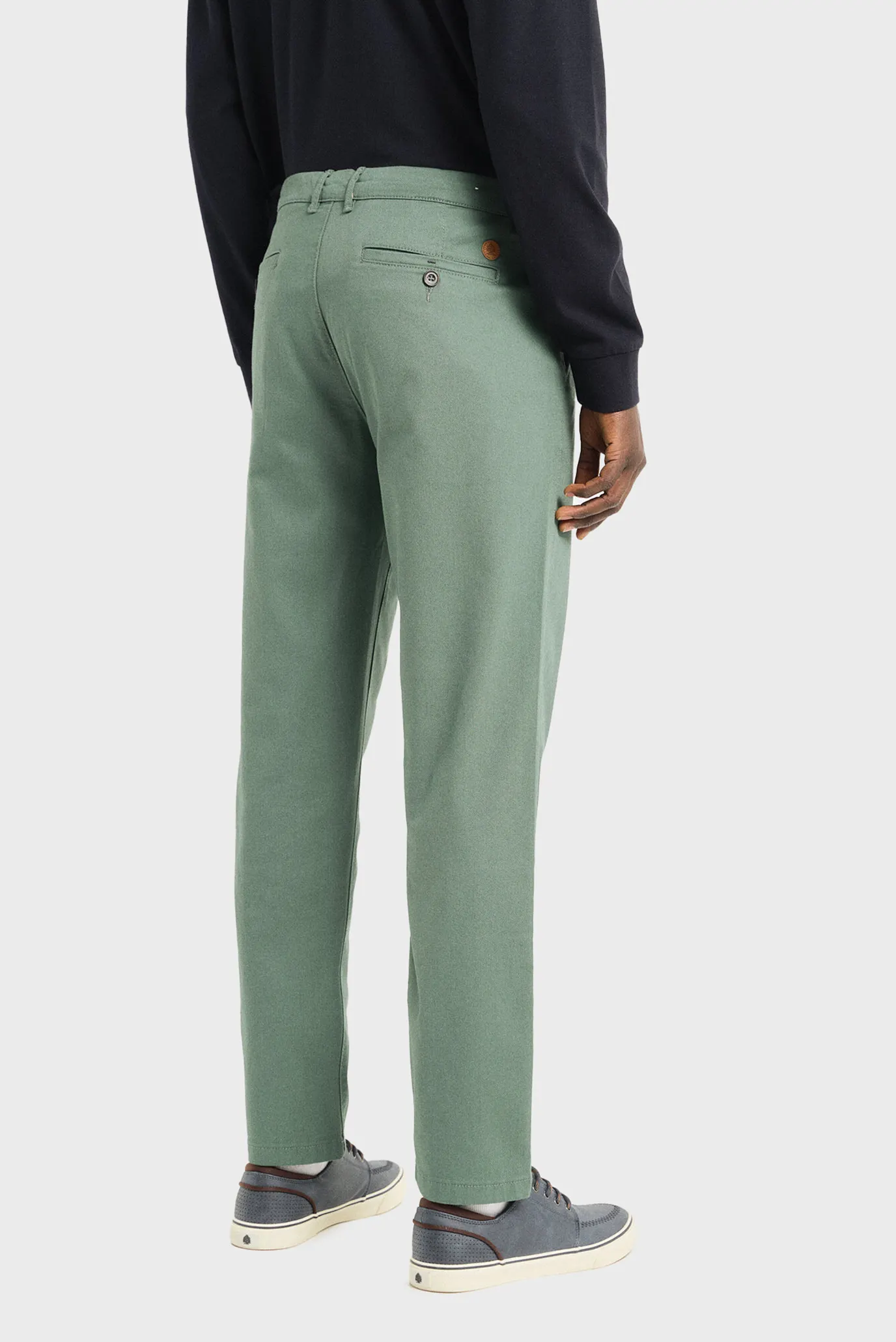 Чоловічі зелені брюки 3
