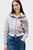 Женское серое худи TJW ZIP THRU HOODIE APPLIQUE