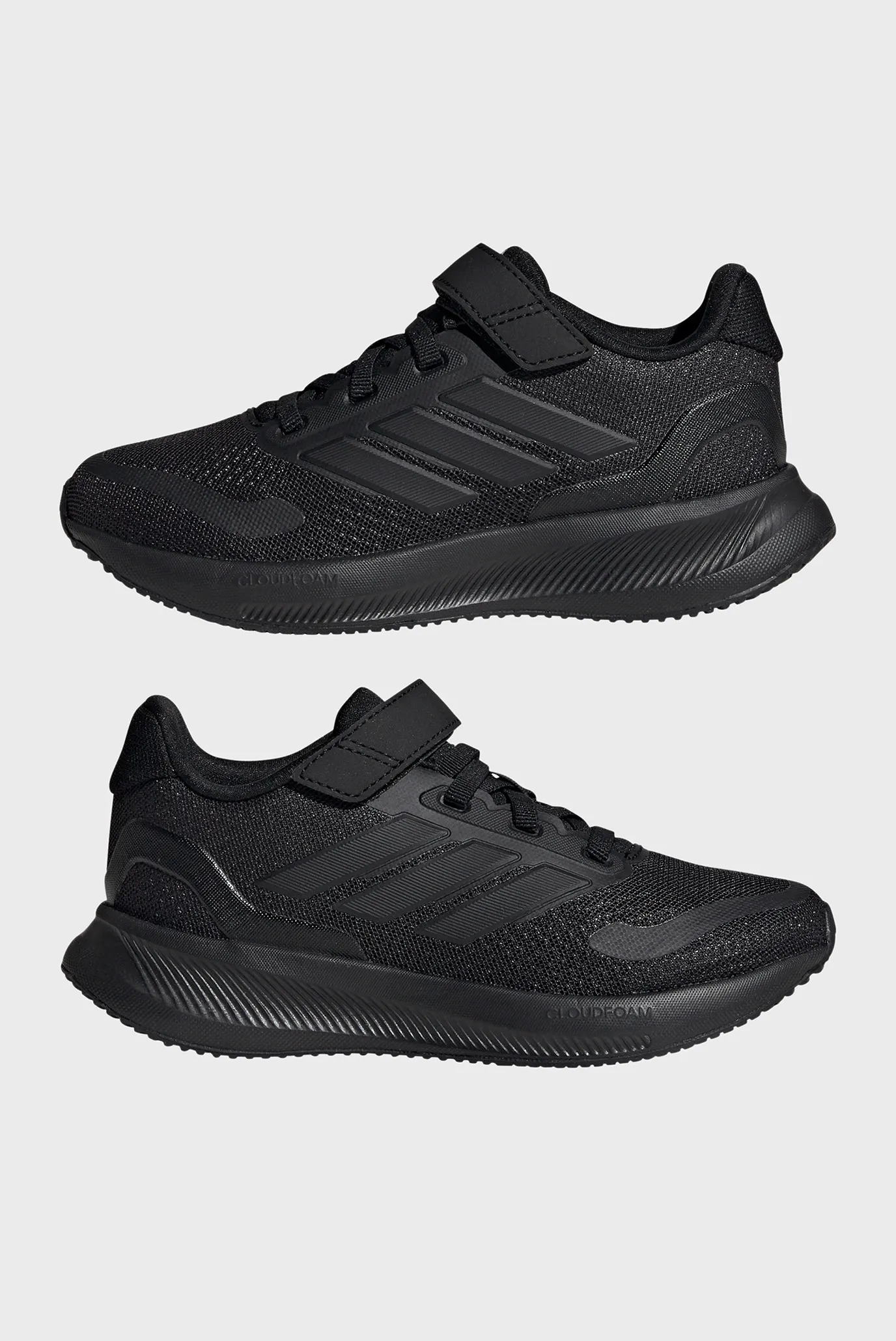 Дитячі чорні кросівки Runfalcon 5 7